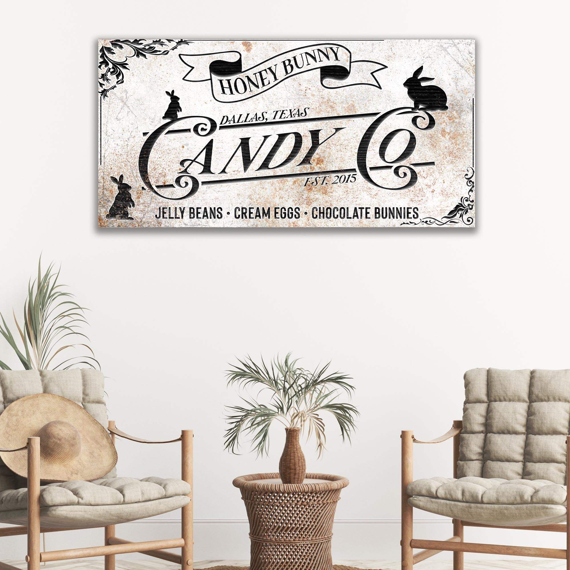 Honey Bunny Candy Company Sign - Image 2