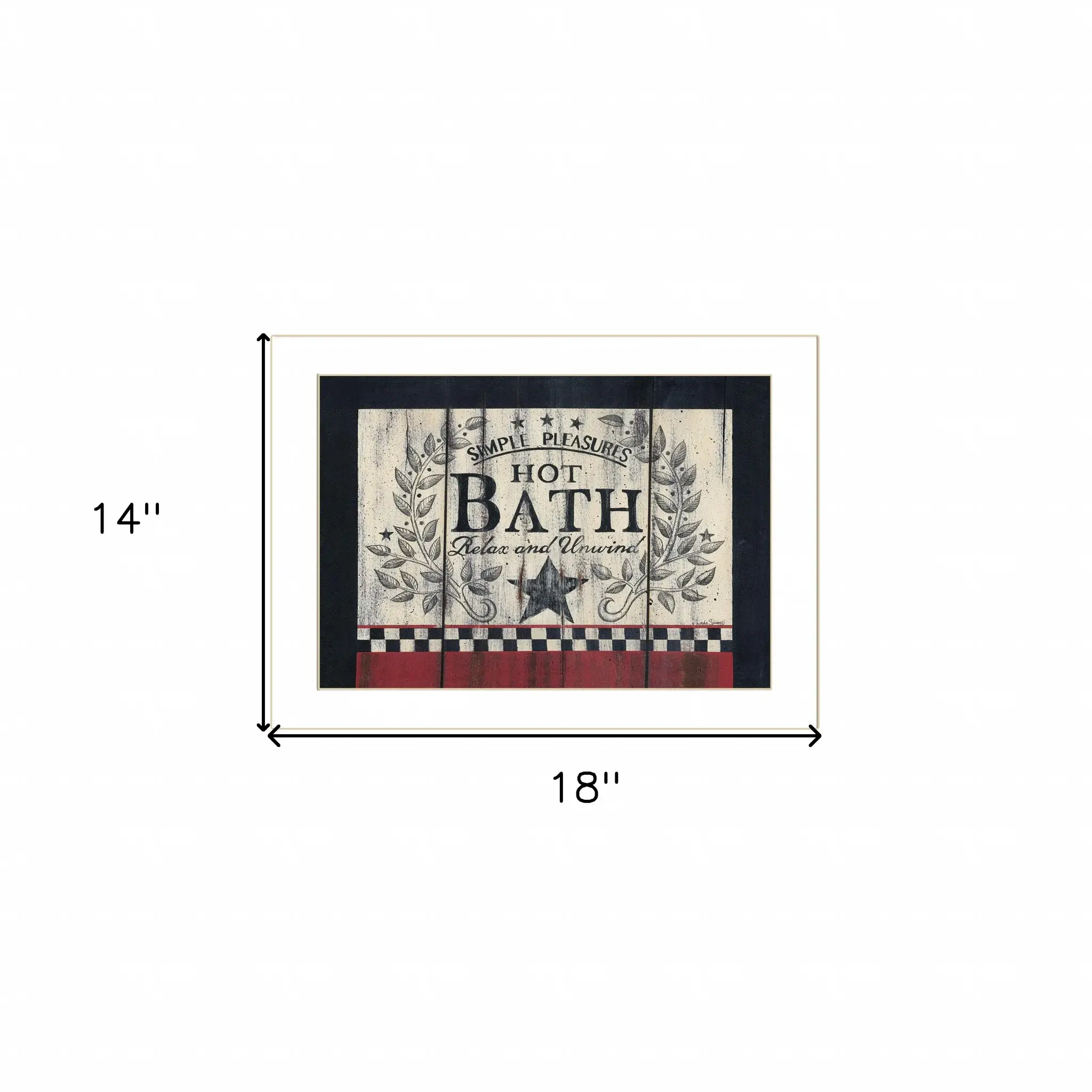 Hot Bath 1 White Framed Print Bathroom Wall Art - Image 5