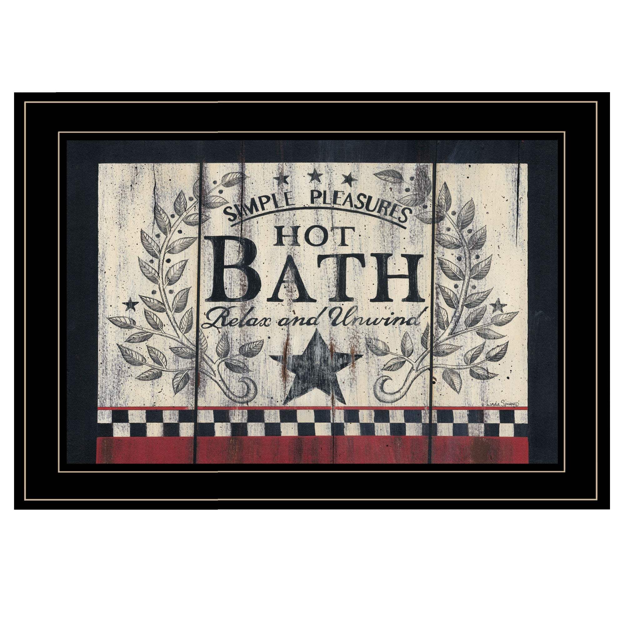 Hot Bath 14 Black Framed Print Bathroom Wall Art - Image 2