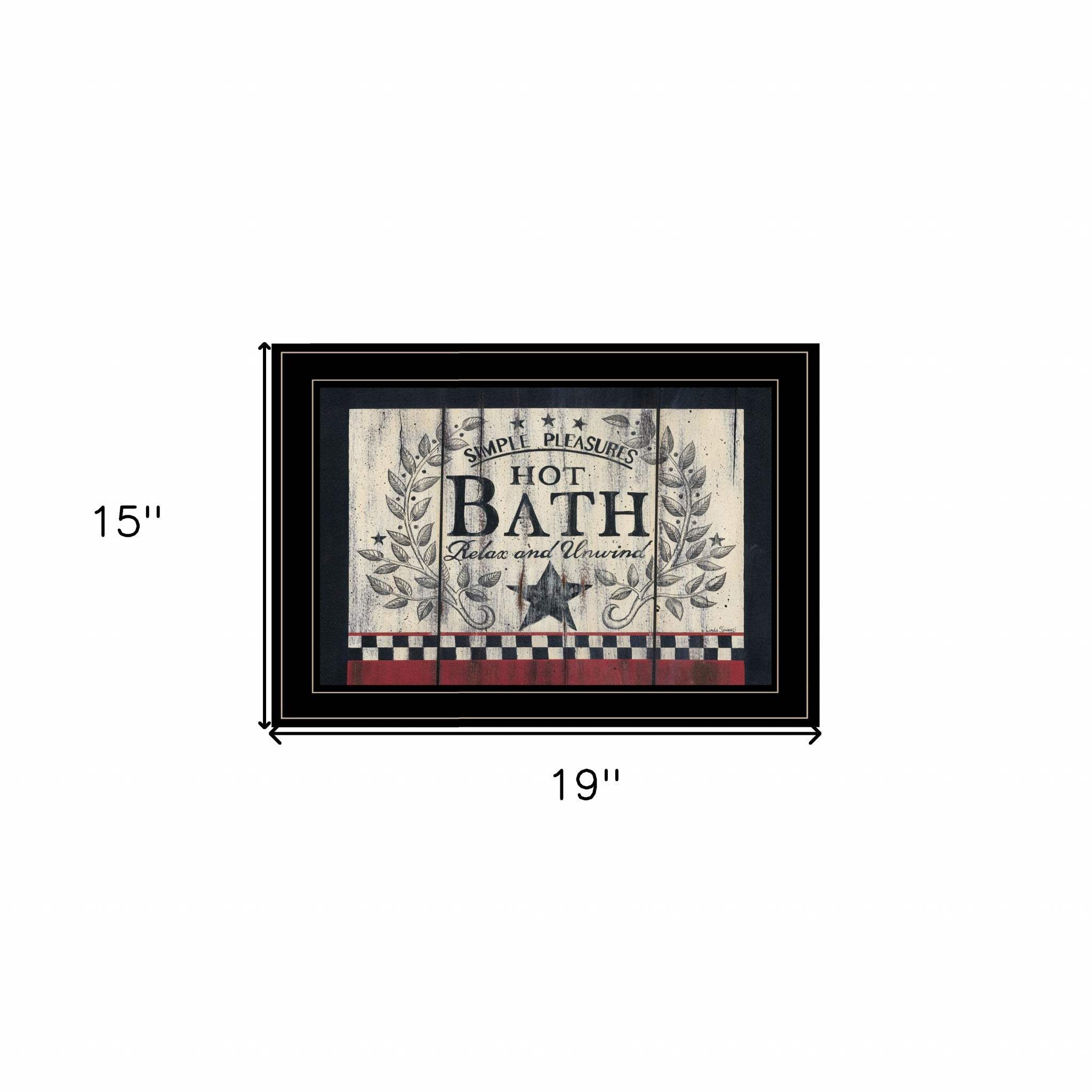 Hot Bath 14 Black Framed Print Bathroom Wall Art - Image 5