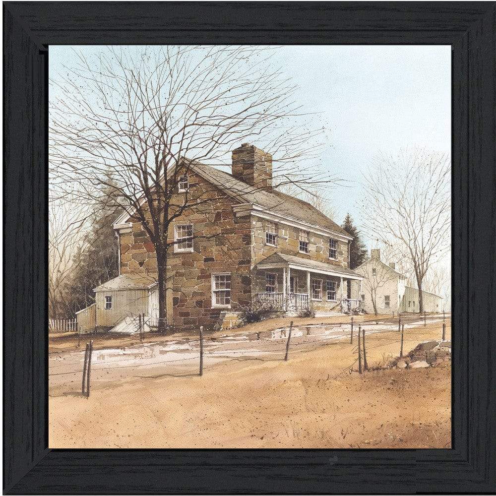 House on Chestnut Black Framed Print Wall Art - Image 3