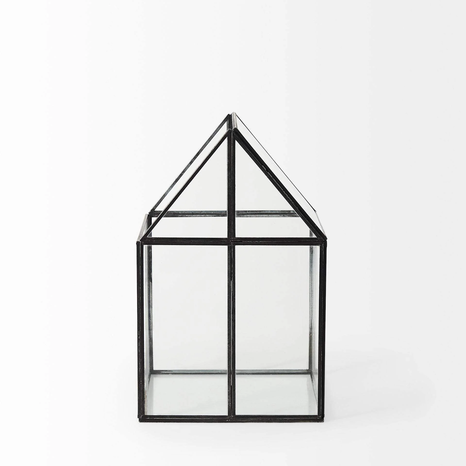 House Shaped Glass Terrarium - Image 2