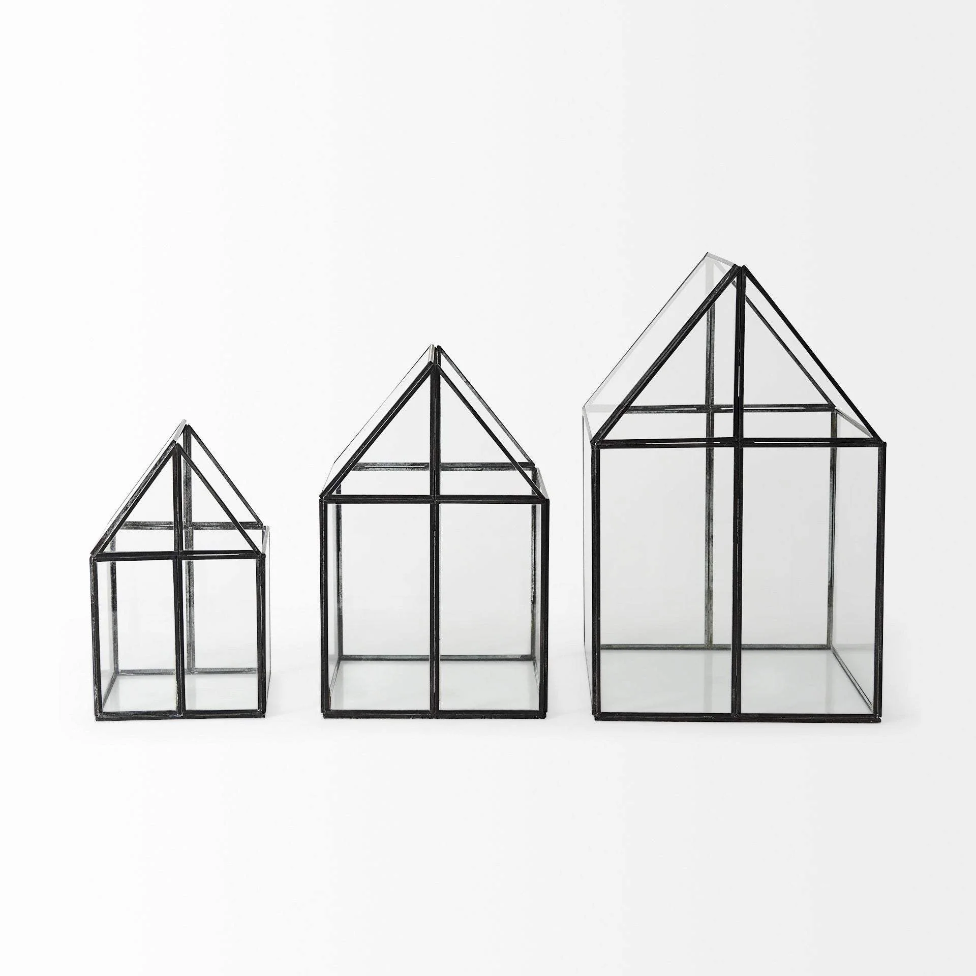 House Shaped Glass Terrarium - Image 6