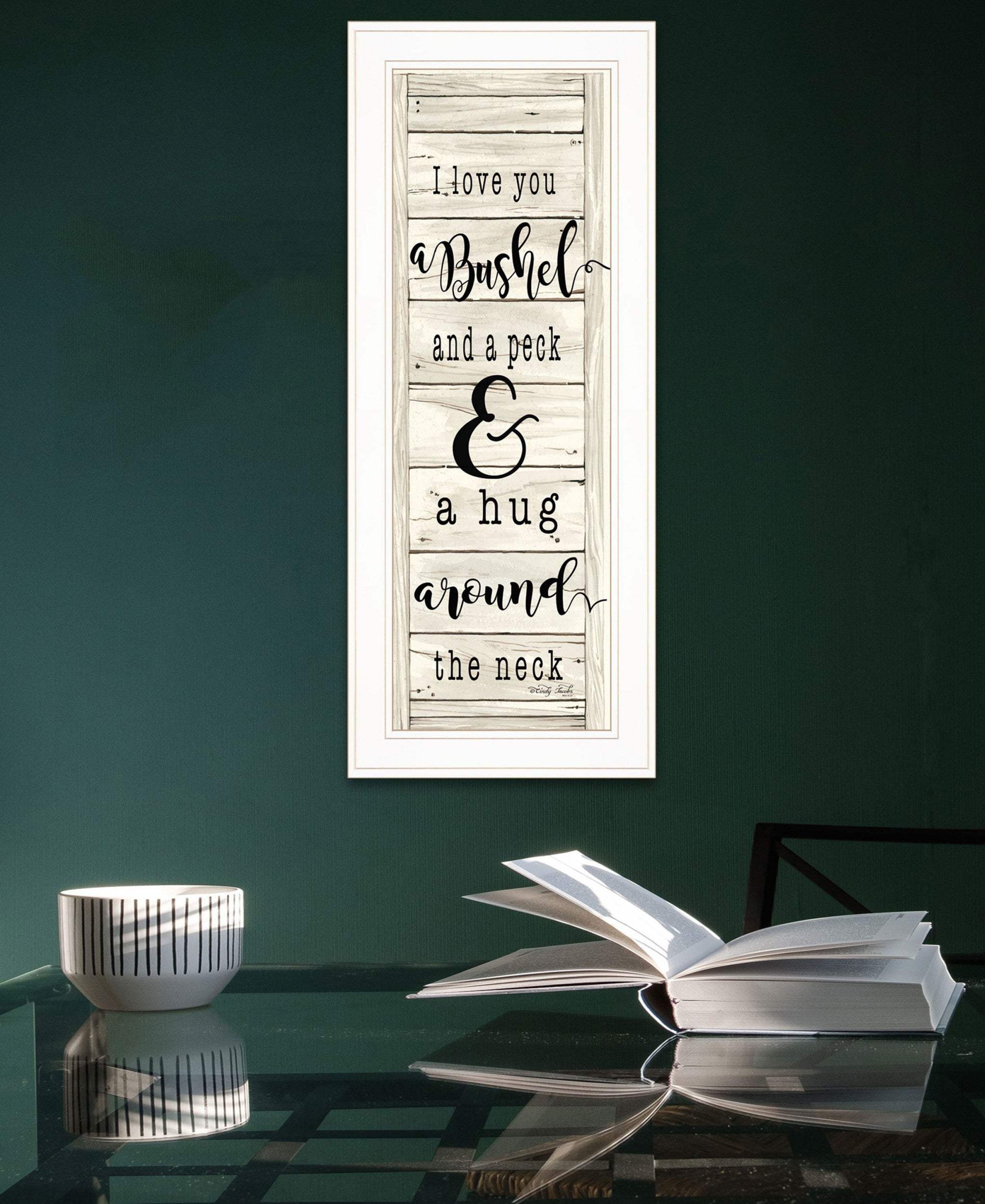 Hugs Collection 1 White Framed Print Wall Art - Image 4