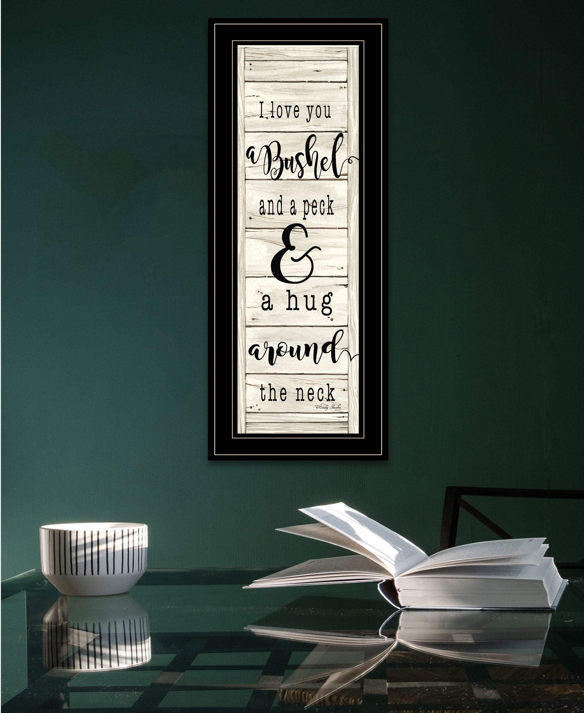 Hugs Collection 2 Black Framed Print Wall Art - Image 4