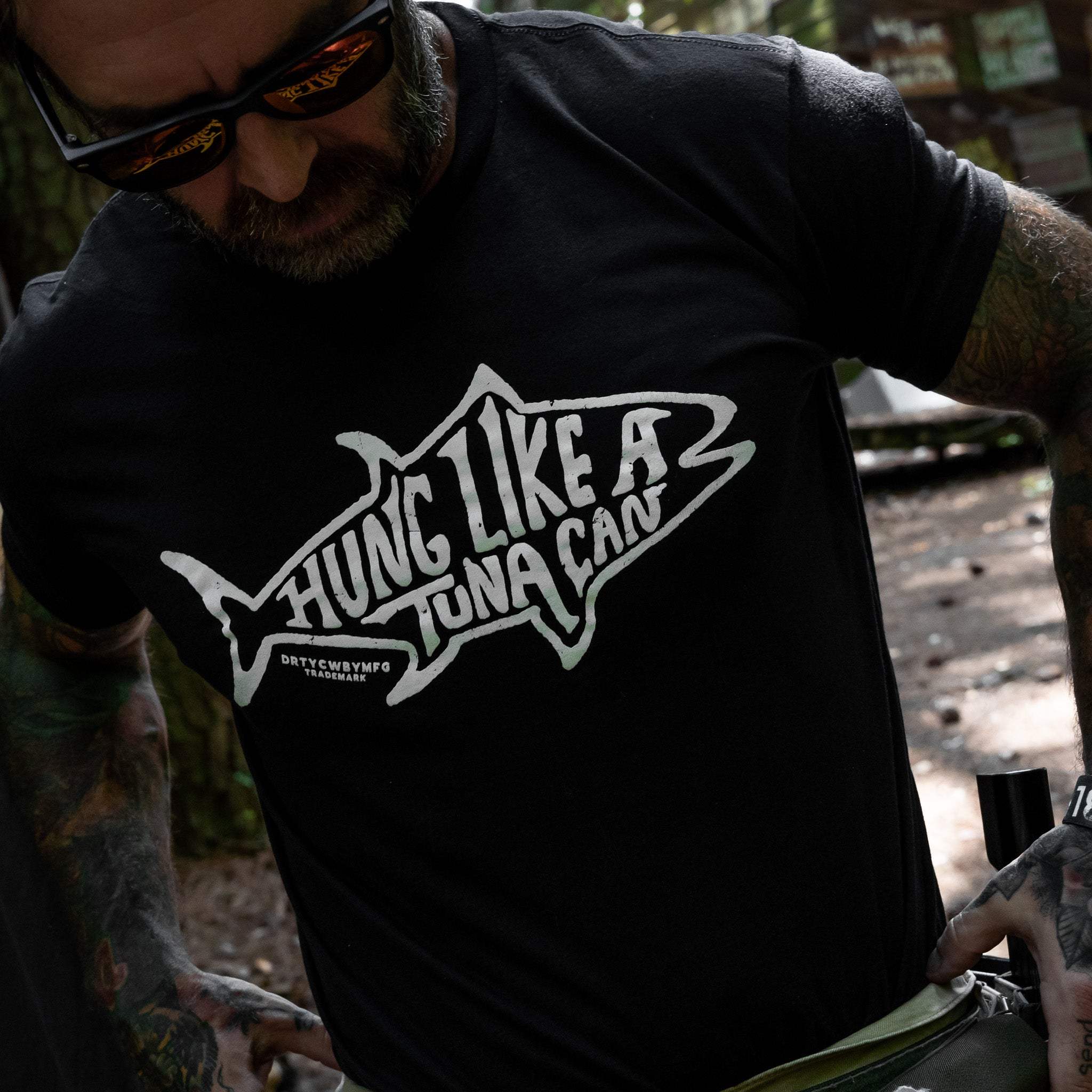 Hung Like A Tuna can Men's T-Shirt - Image 6