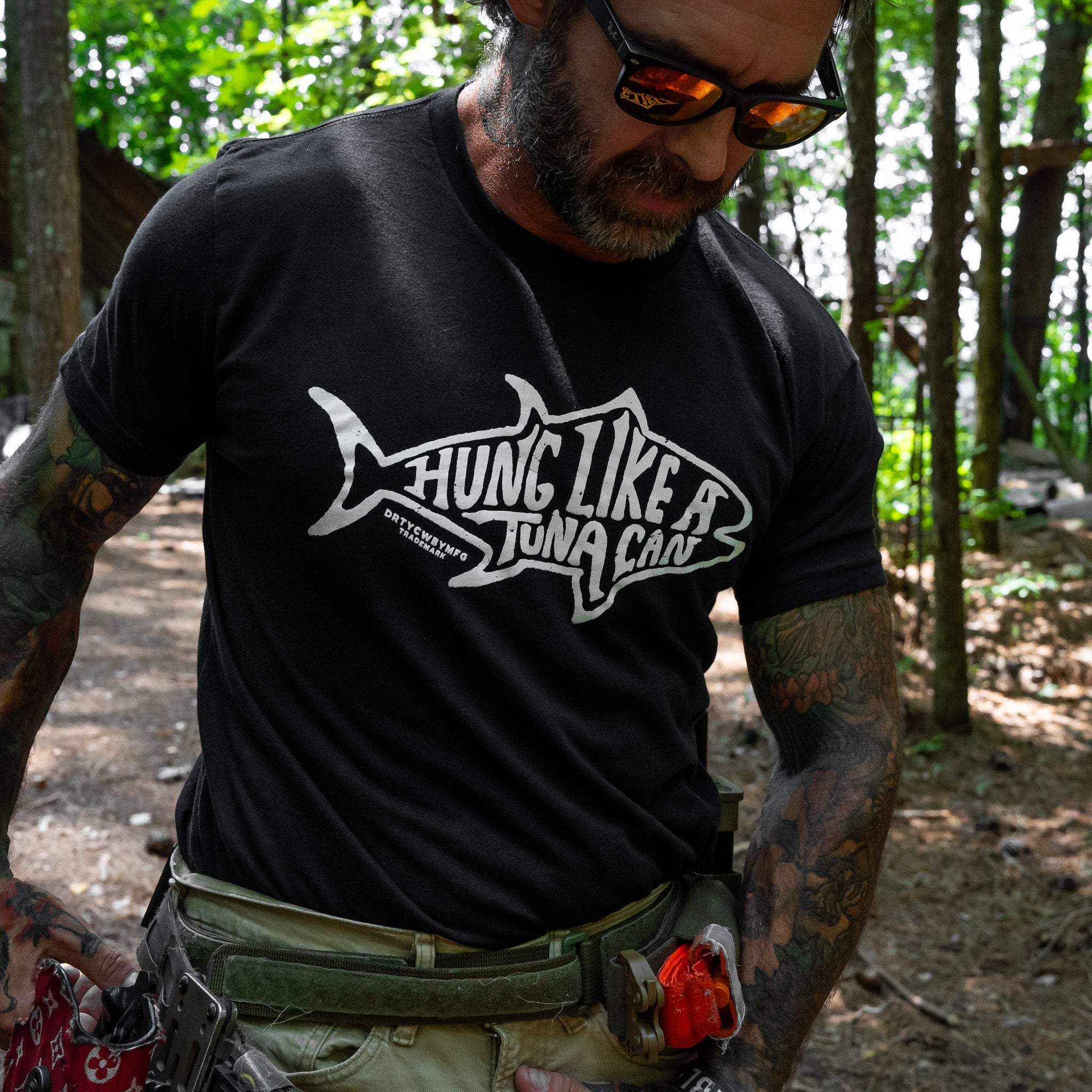 Hung Like A Tuna can Men's T-Shirt - Image 7