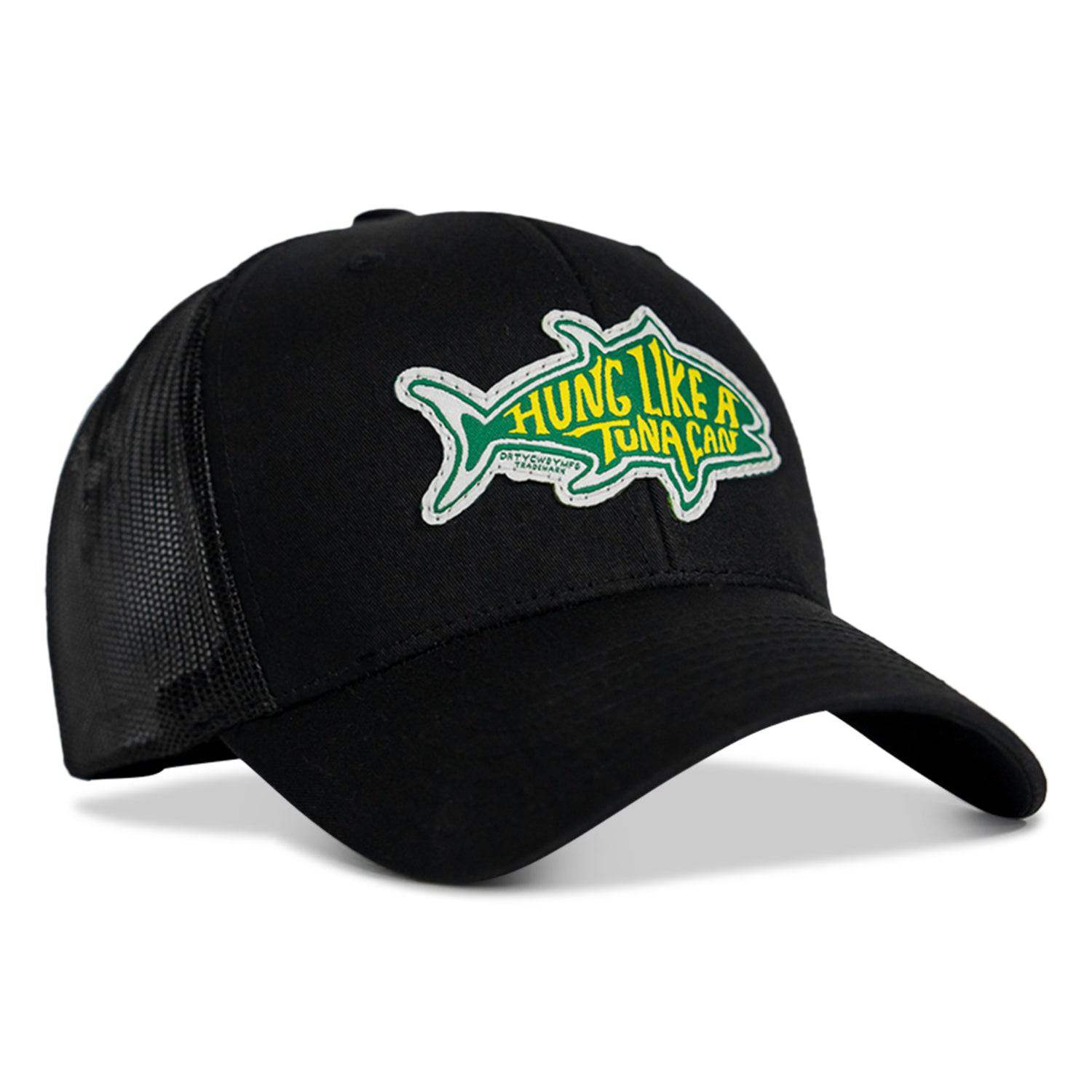 Hung Like A Tuna Can Patch Snapback Hat - Image 5
