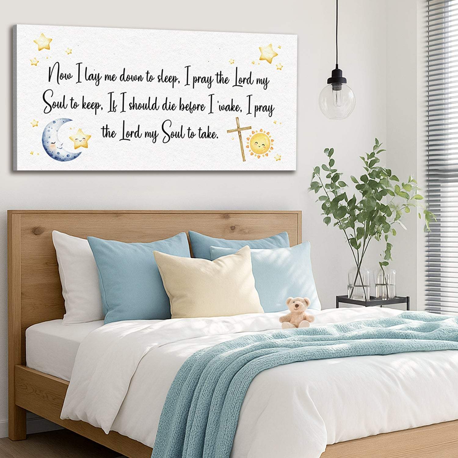 I Lay Me Down To Sleep Faith Sign - Image 2
