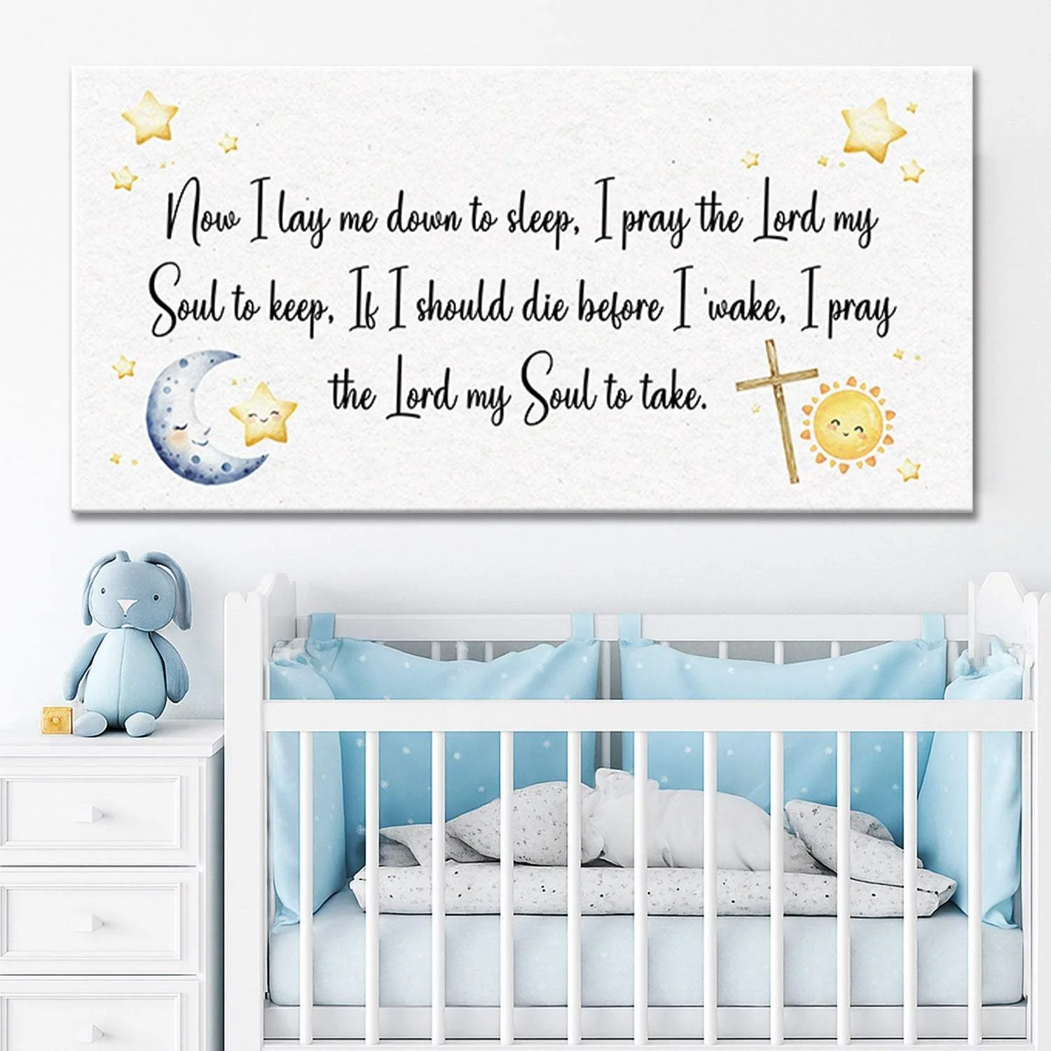 I Lay Me Down To Sleep Faith Sign - Image 3