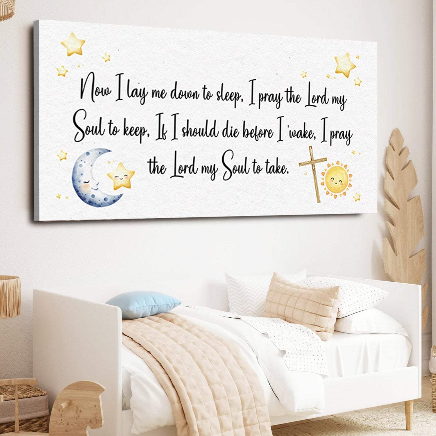 I Lay Me Down To Sleep Faith Sign - Image 4