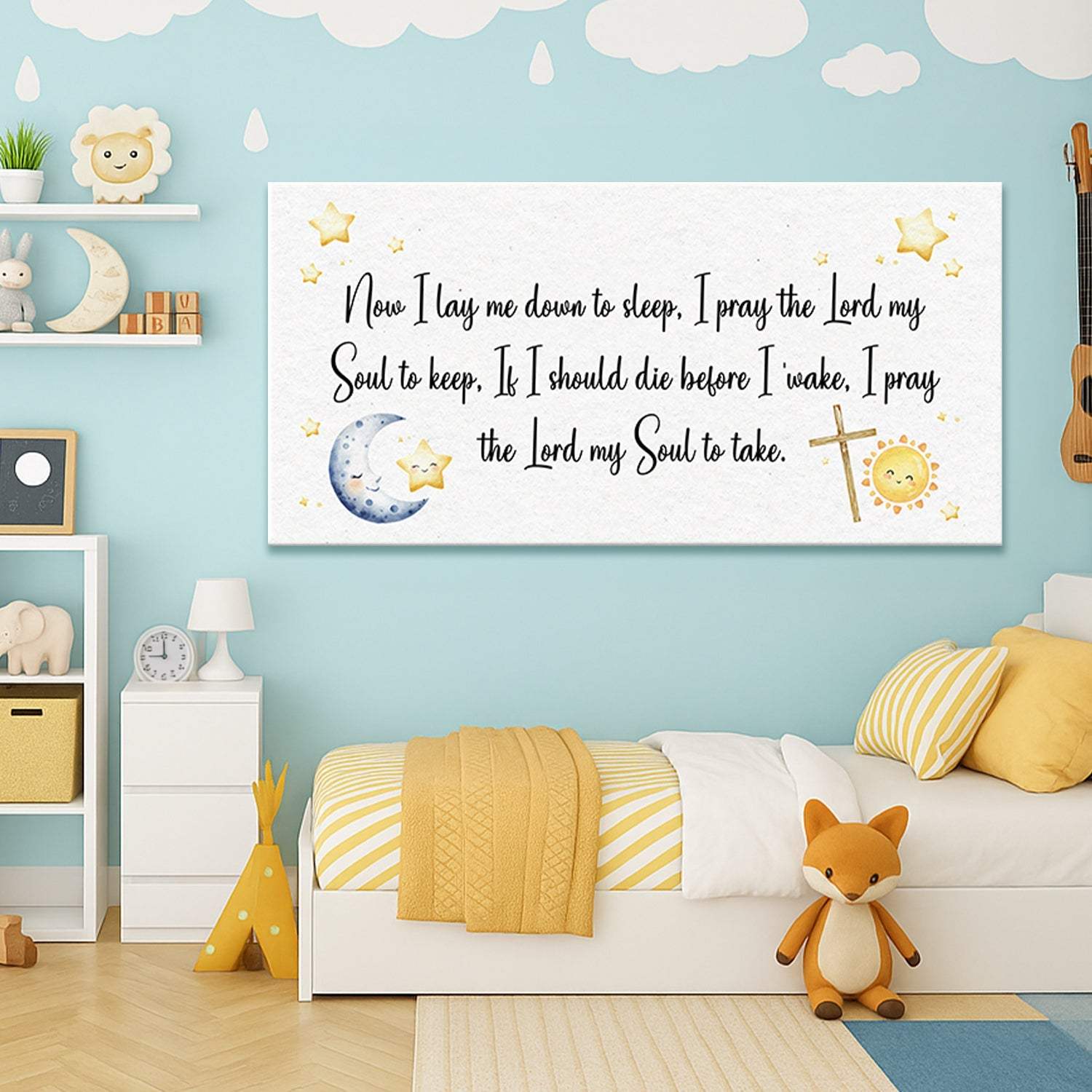 I Lay Me Down To Sleep Faith Sign - Image 5