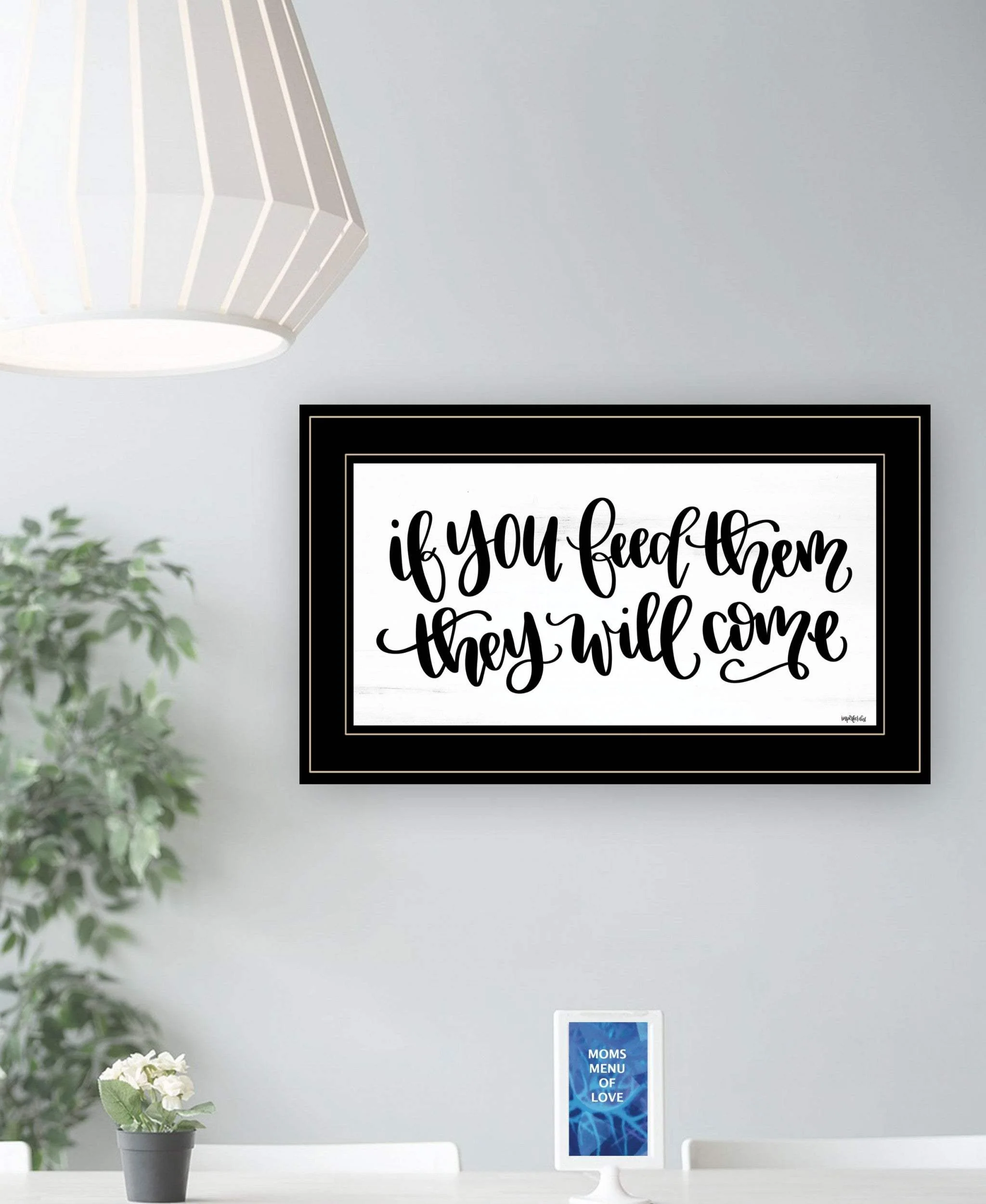 If You Feed Them 2 Black Framed Print Wall Art - Image 6