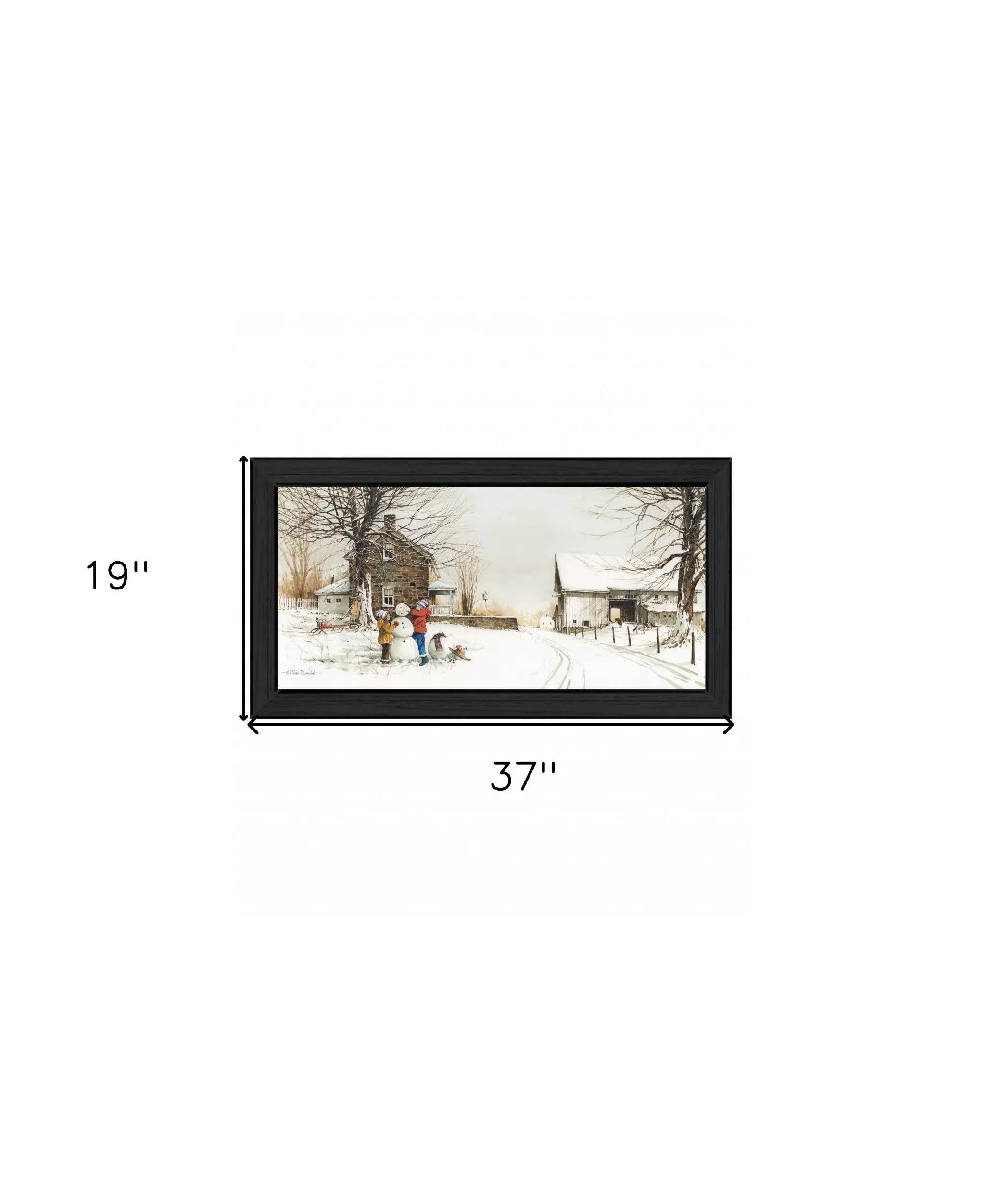In the Meadow 4 Black Framed Print Wall Art - Image 6
