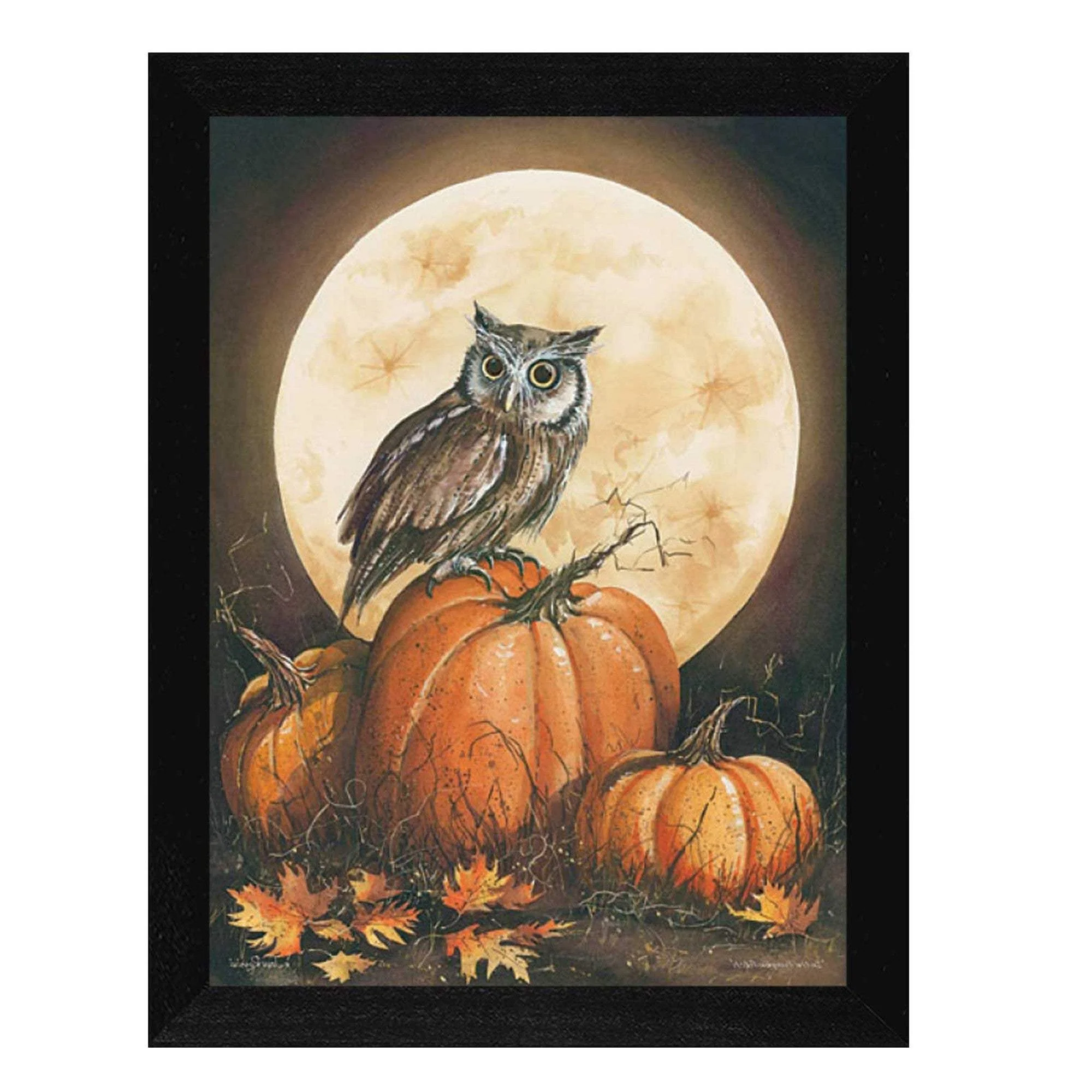 In the Pumpkin Patch Black Framed Print Wall Art - Image 3