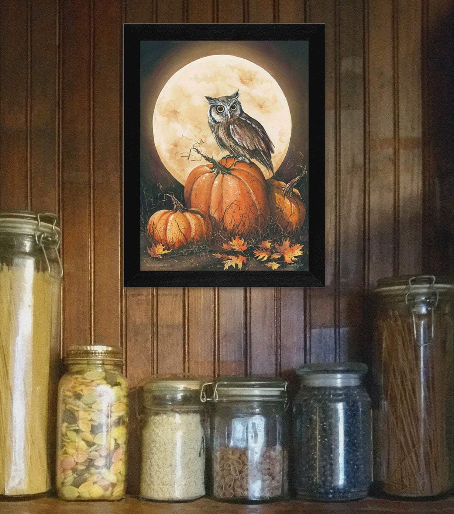 In the Pumpkin Patch Black Framed Print Wall Art - Image 5