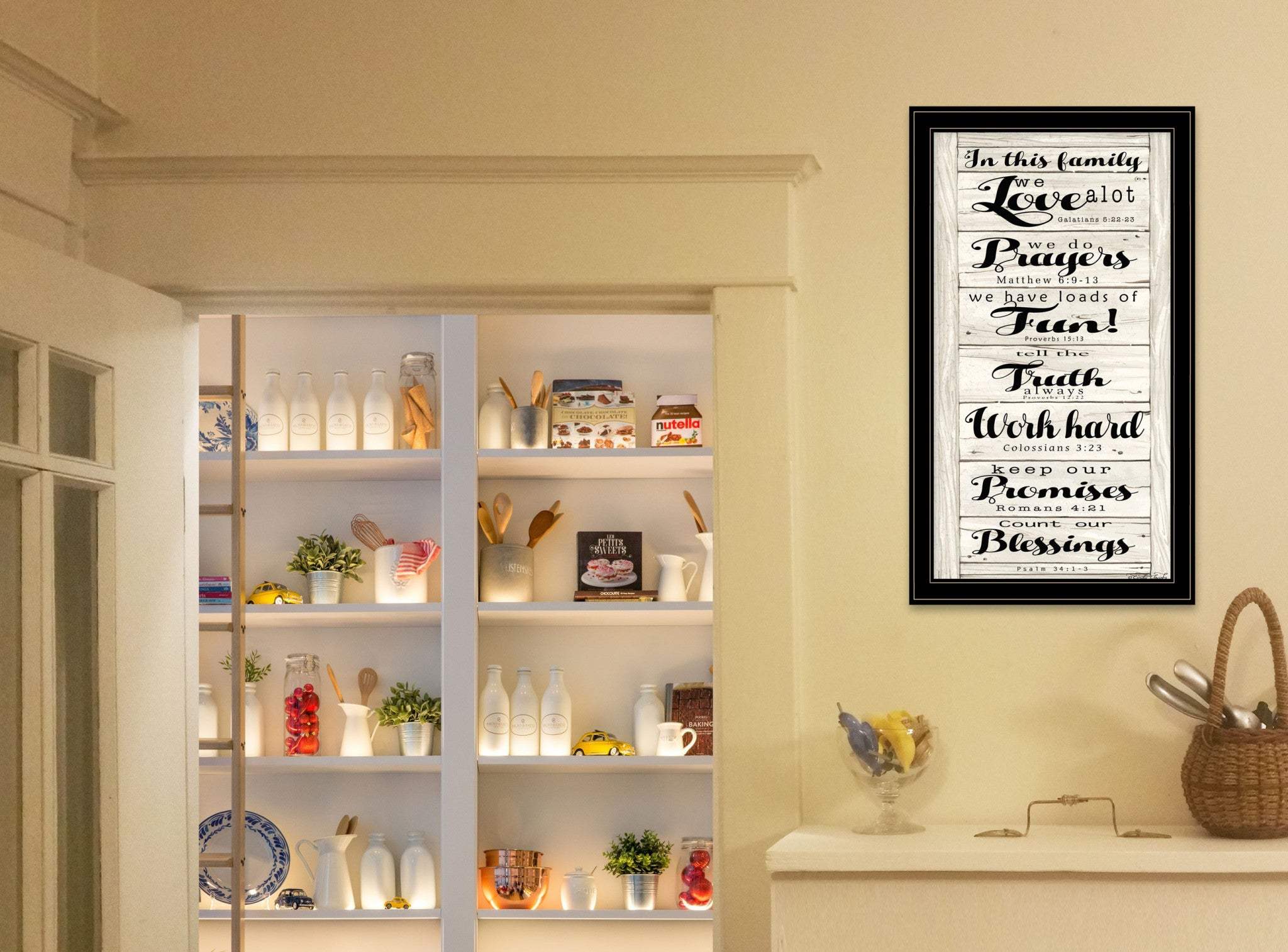 In this Family 2 Black Framed Print Wall Art - Image 5