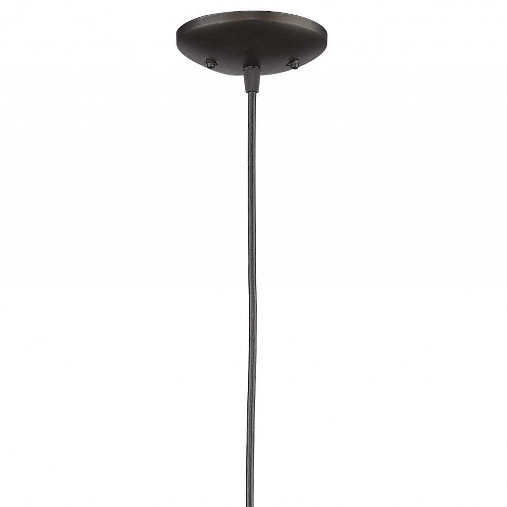 Industrial Brushed Bronze Hanging Light - Image 4