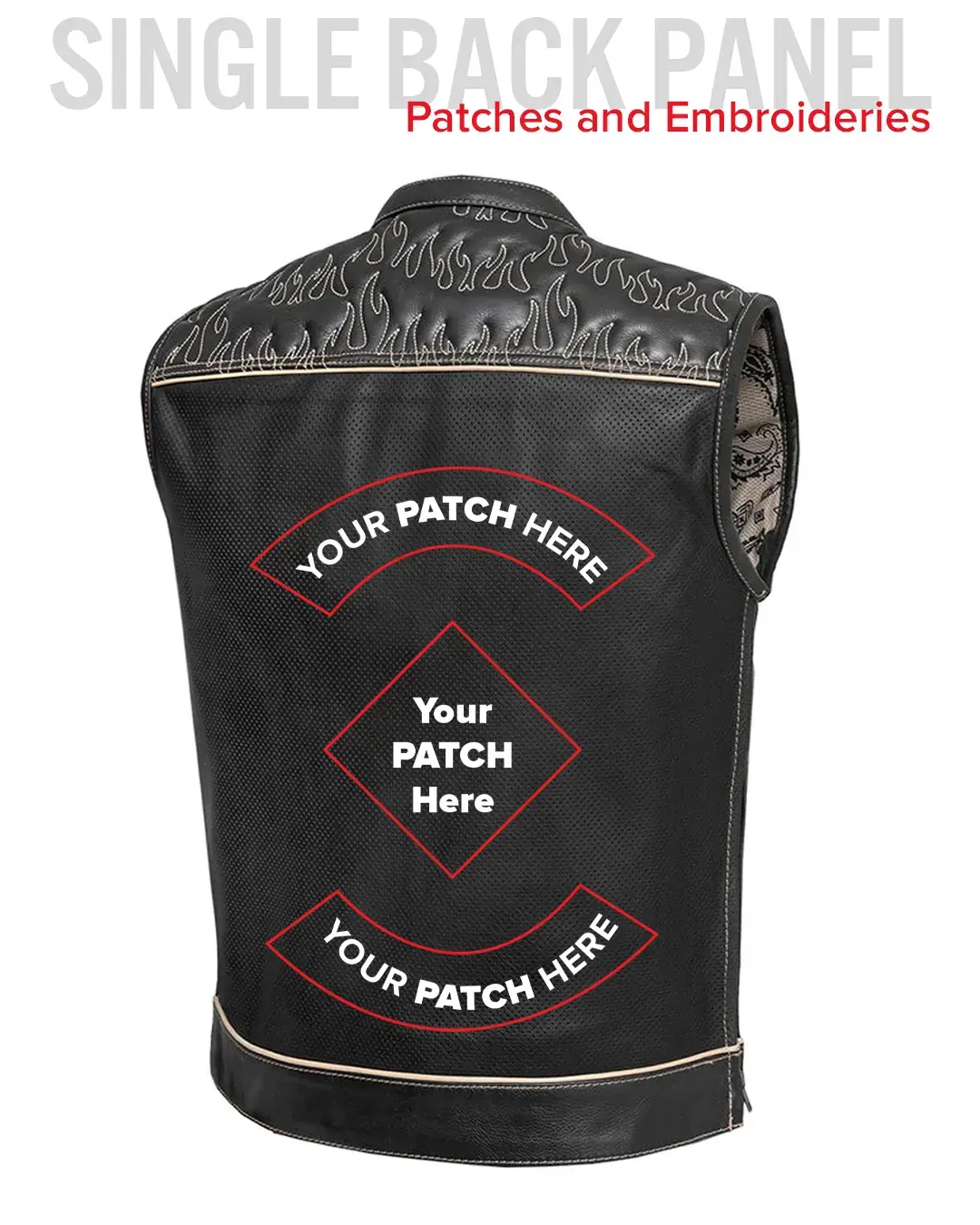 Inferno Rogue Men's Leather Vest (Limited Edition) - Image 10