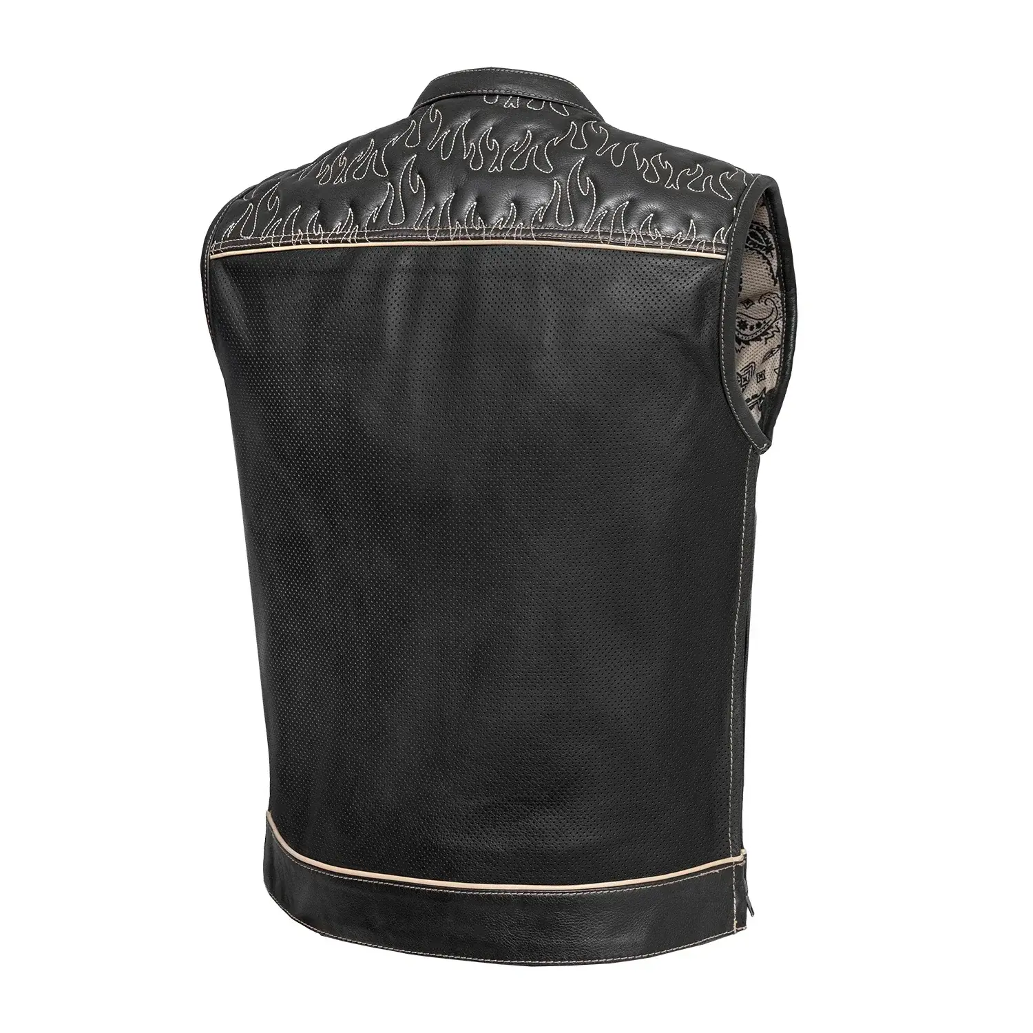 Inferno Rogue Men's Leather Vest (Limited Edition) - Image 2