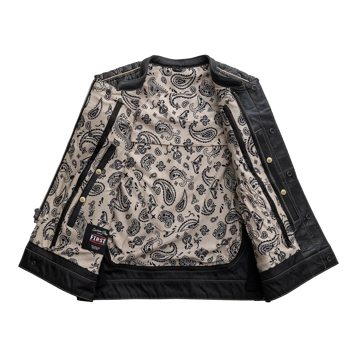 Inferno Rogue Men's Leather Vest (Limited Edition) - Image 3