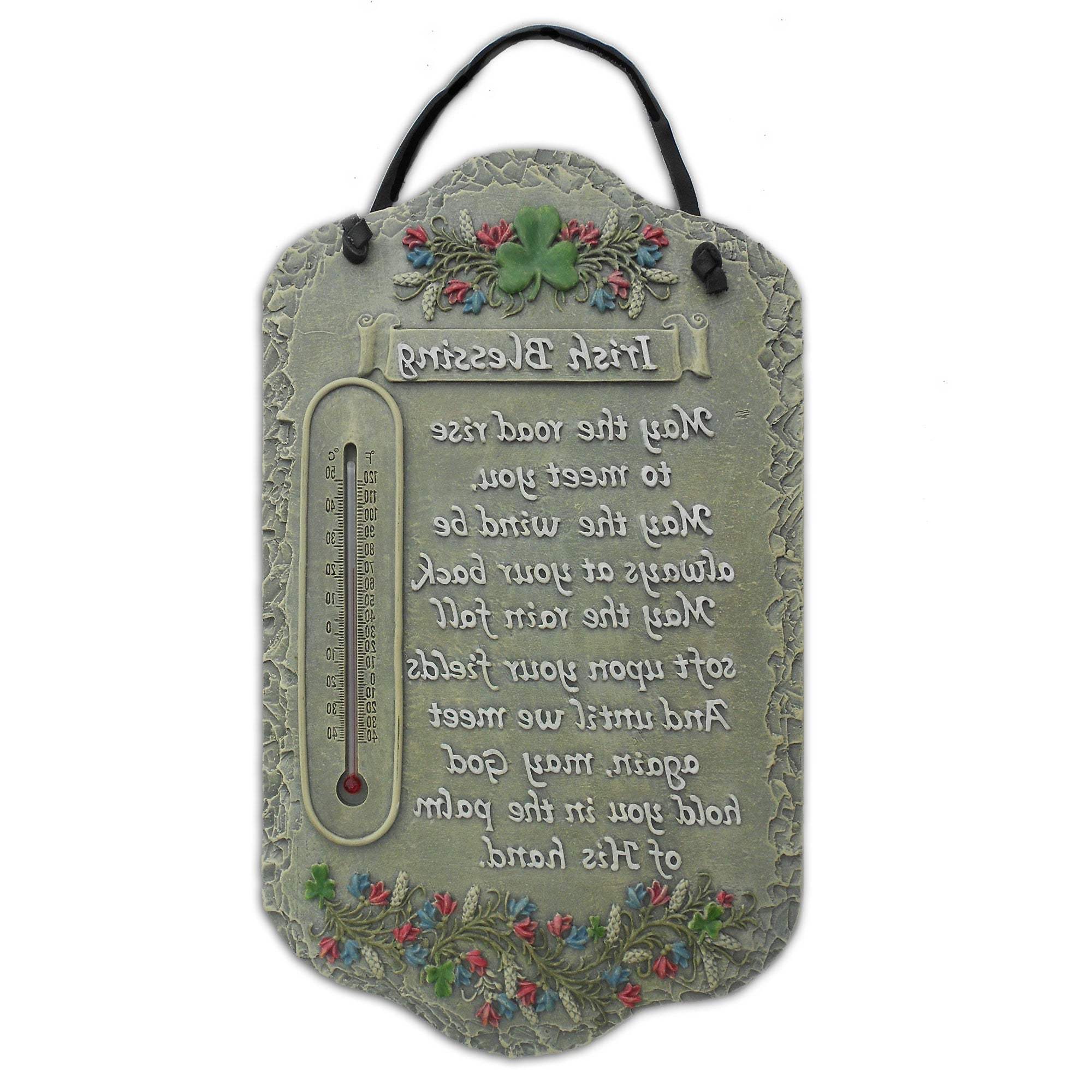 Irish Blessing Indoor Outdoor Resin Welcome Wall Decor - Image 2