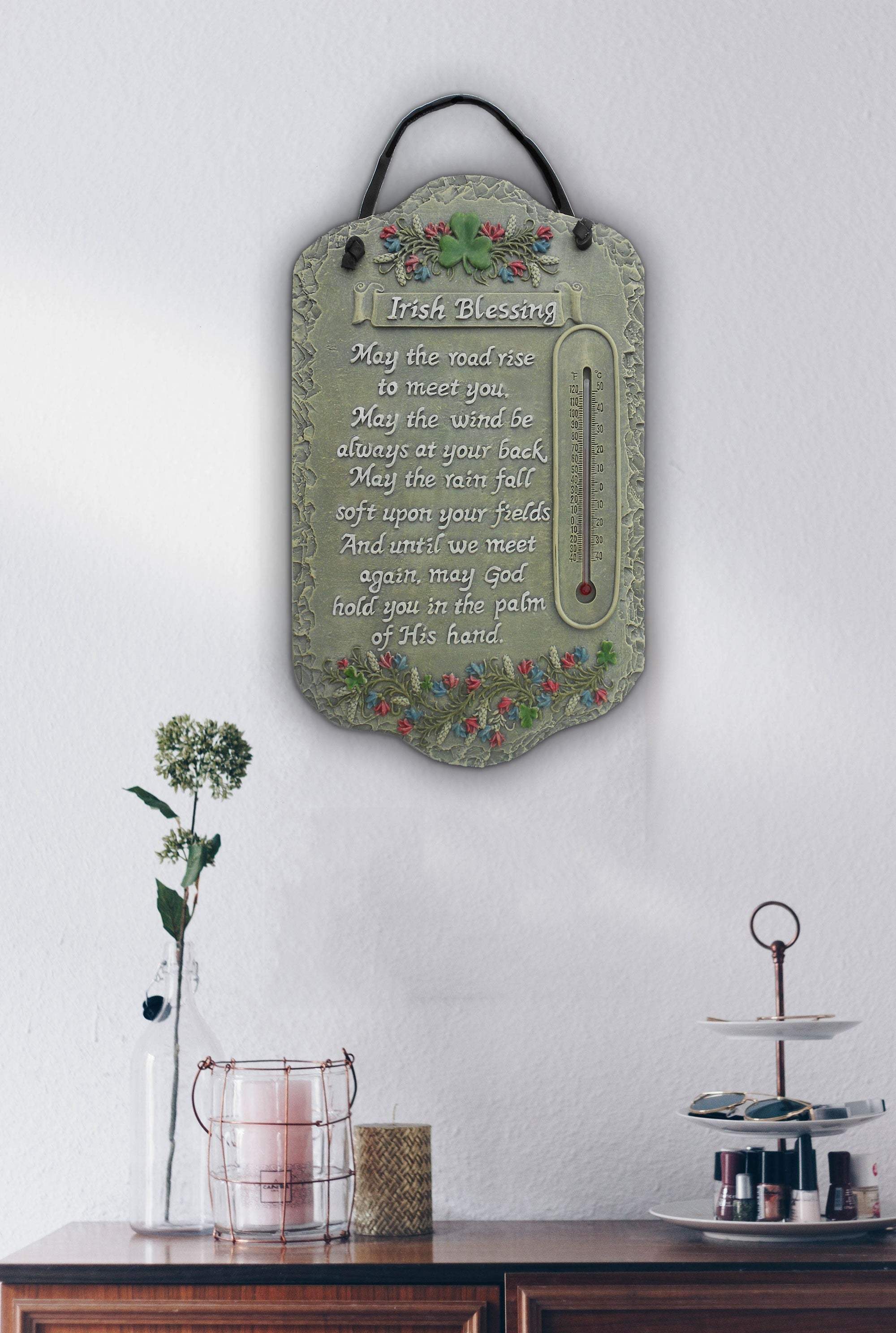 Irish Blessing Indoor Outdoor Resin Welcome Wall Decor - Image 4