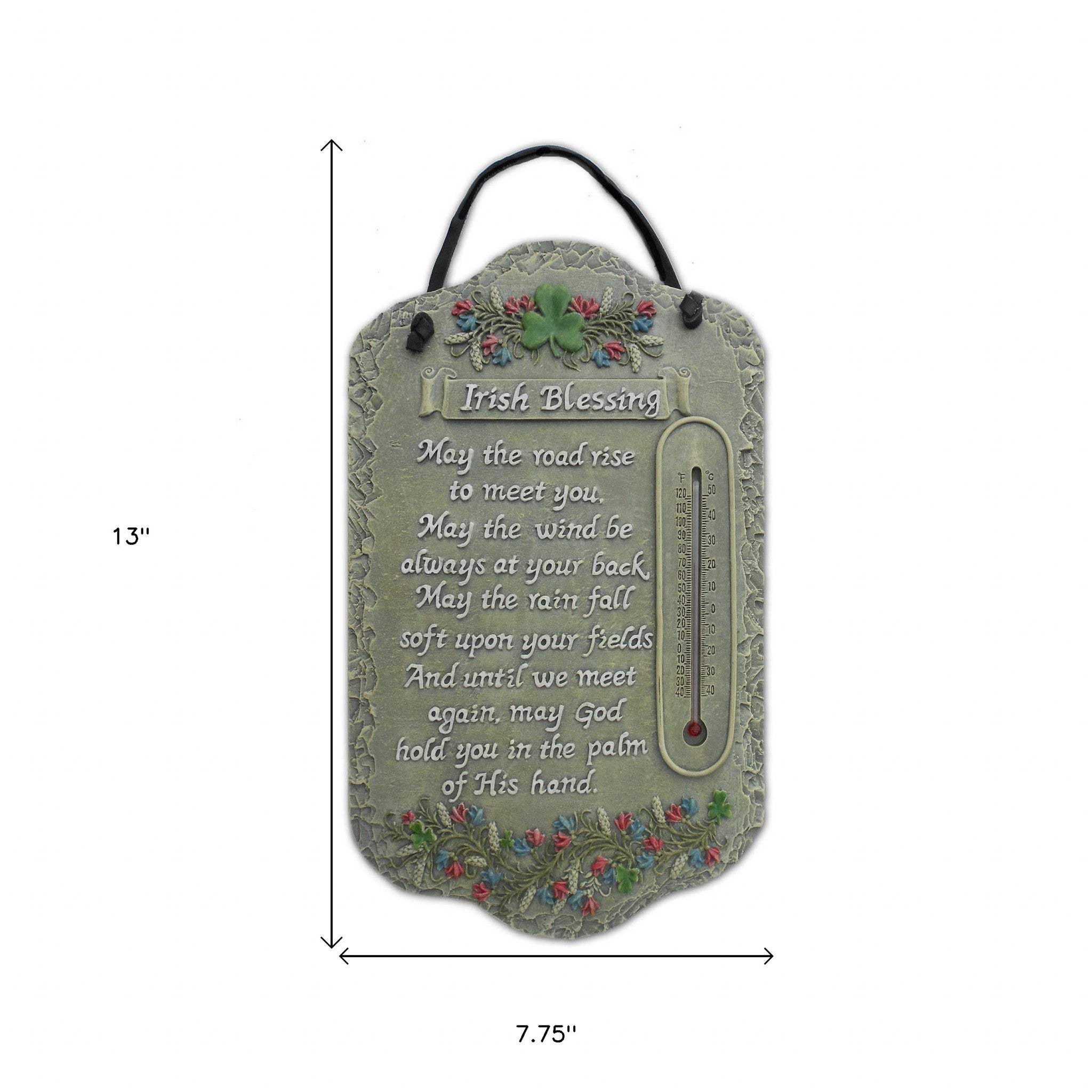 Irish Blessing Indoor Outdoor Resin Welcome Wall Decor - Image 5