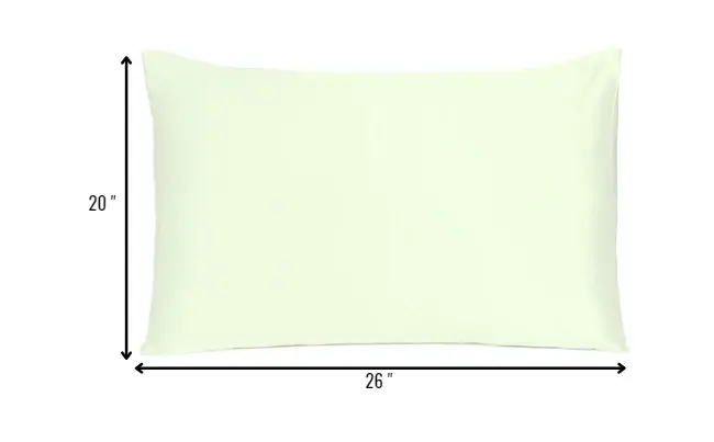 Ivory Dreamy Set Of 2 Silky Satin Standard Pillowcases - Image 8