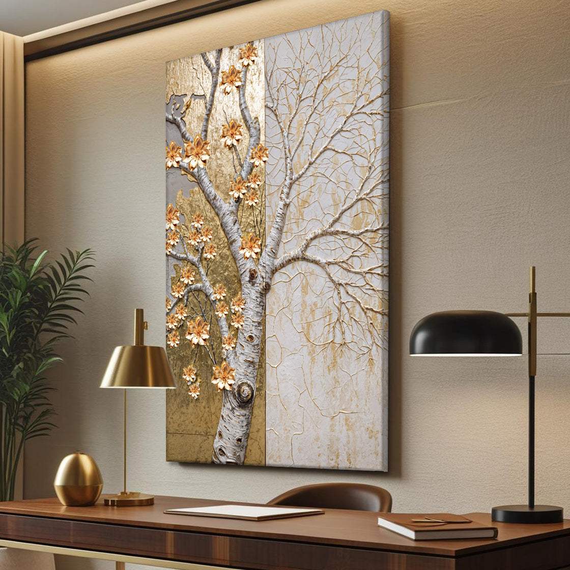 Ivory Seasons Wall Art - Image 2