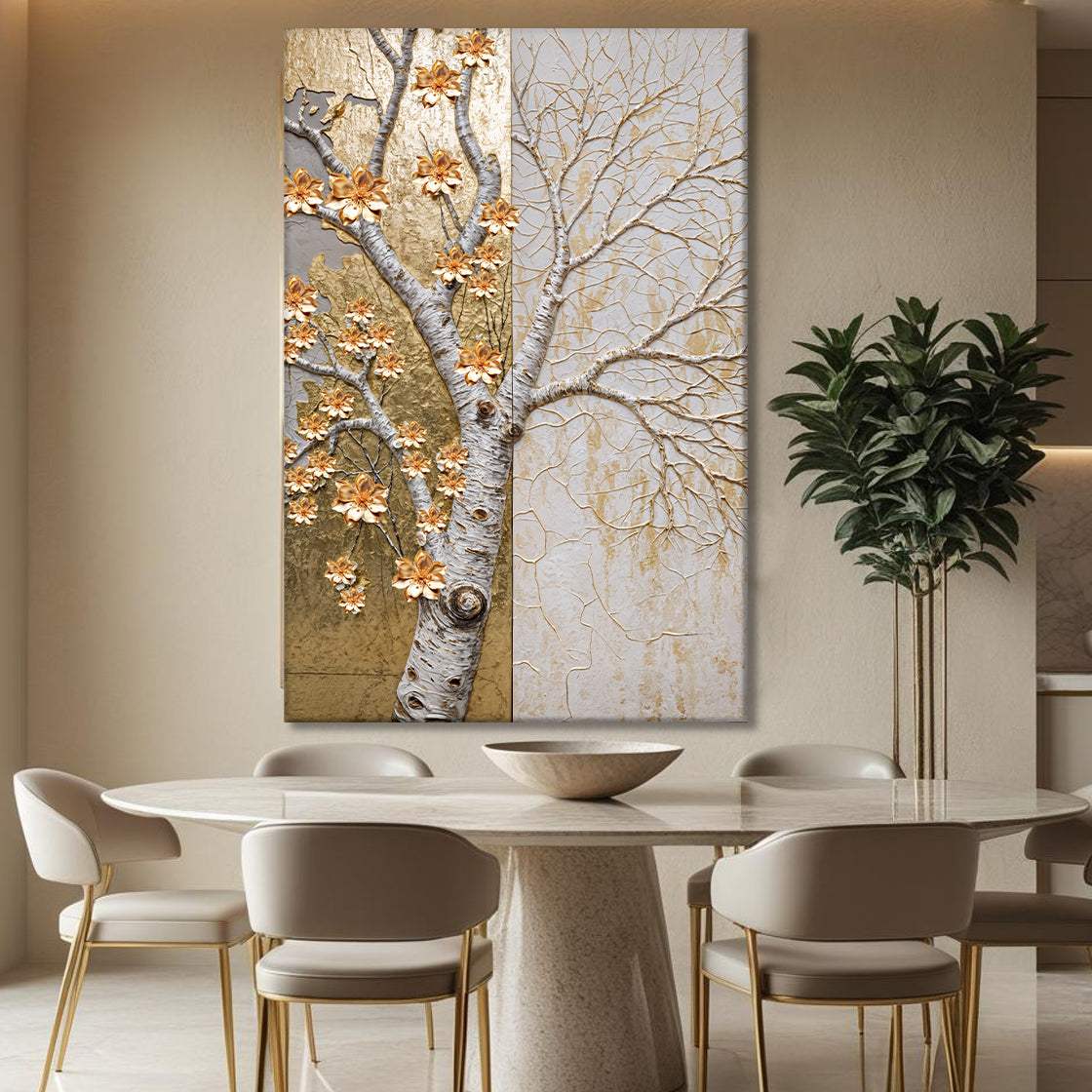 Ivory Seasons Wall Art - Image 3