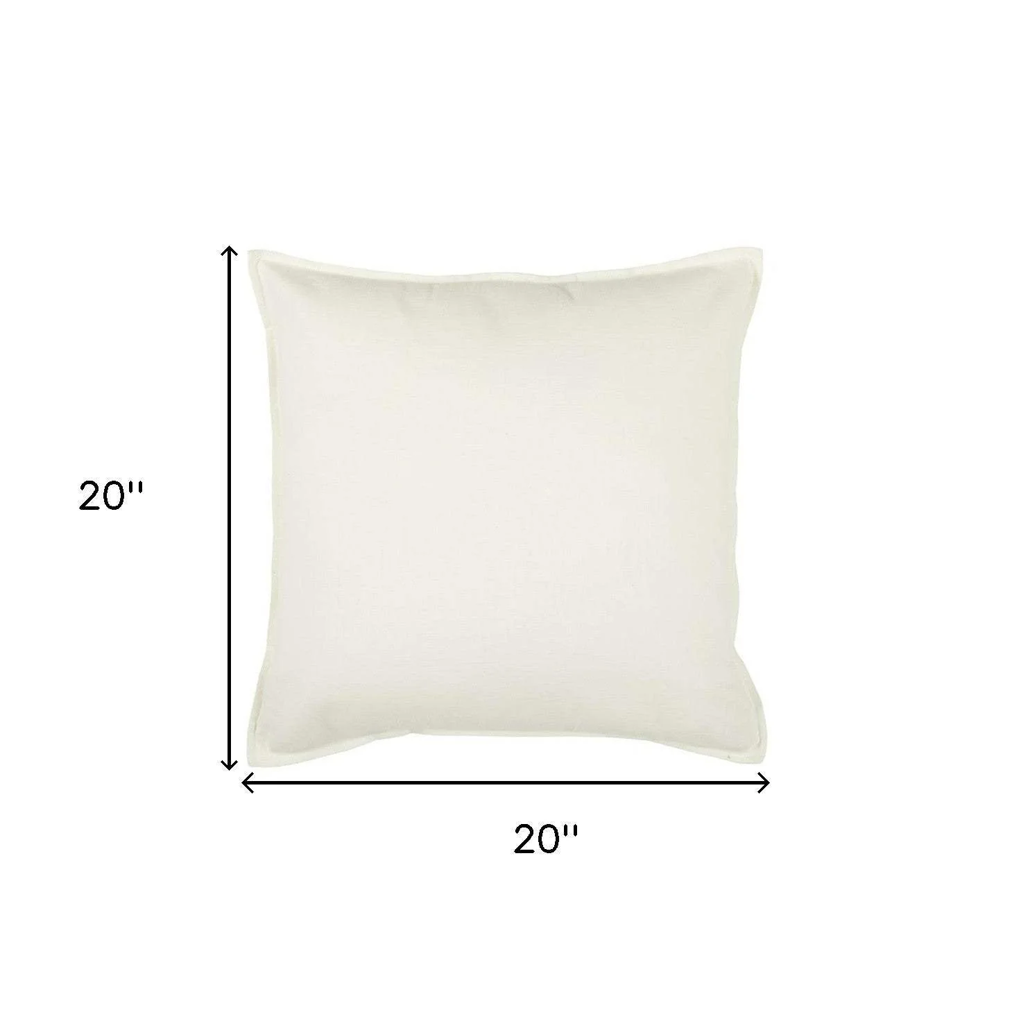 Ivory Solid Light Textured Modern Throw Pillow - Image 4