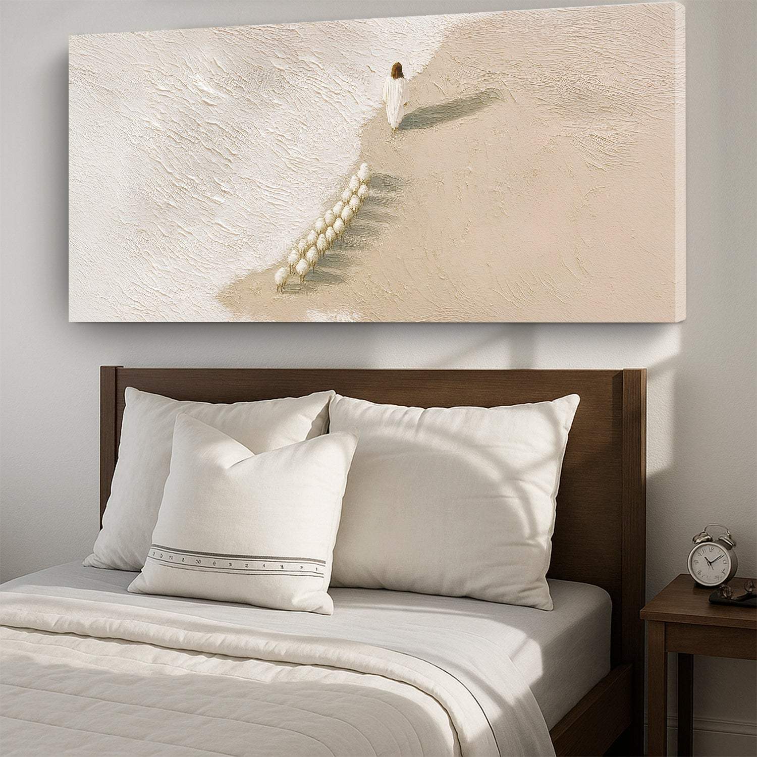 Jesus The Flock of Sheep Faith Wall Art - Image 4