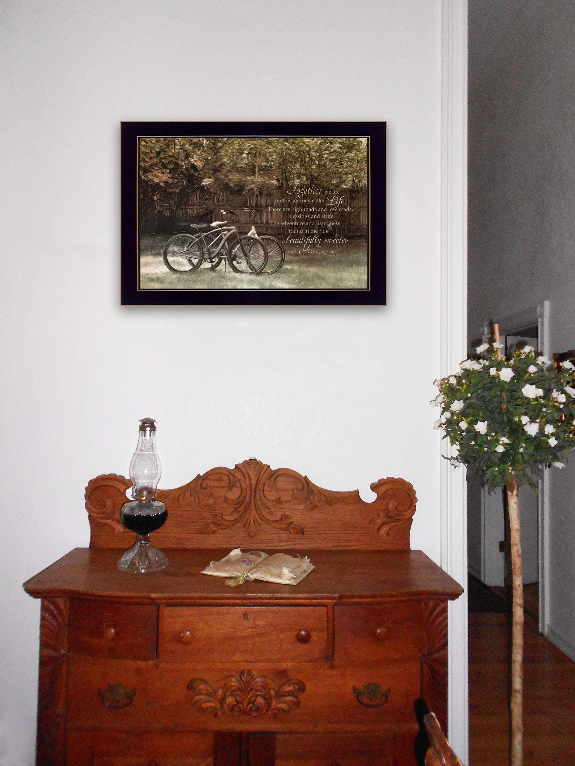 Journey Together 3 Black Framed Print Wall Art - Image 5