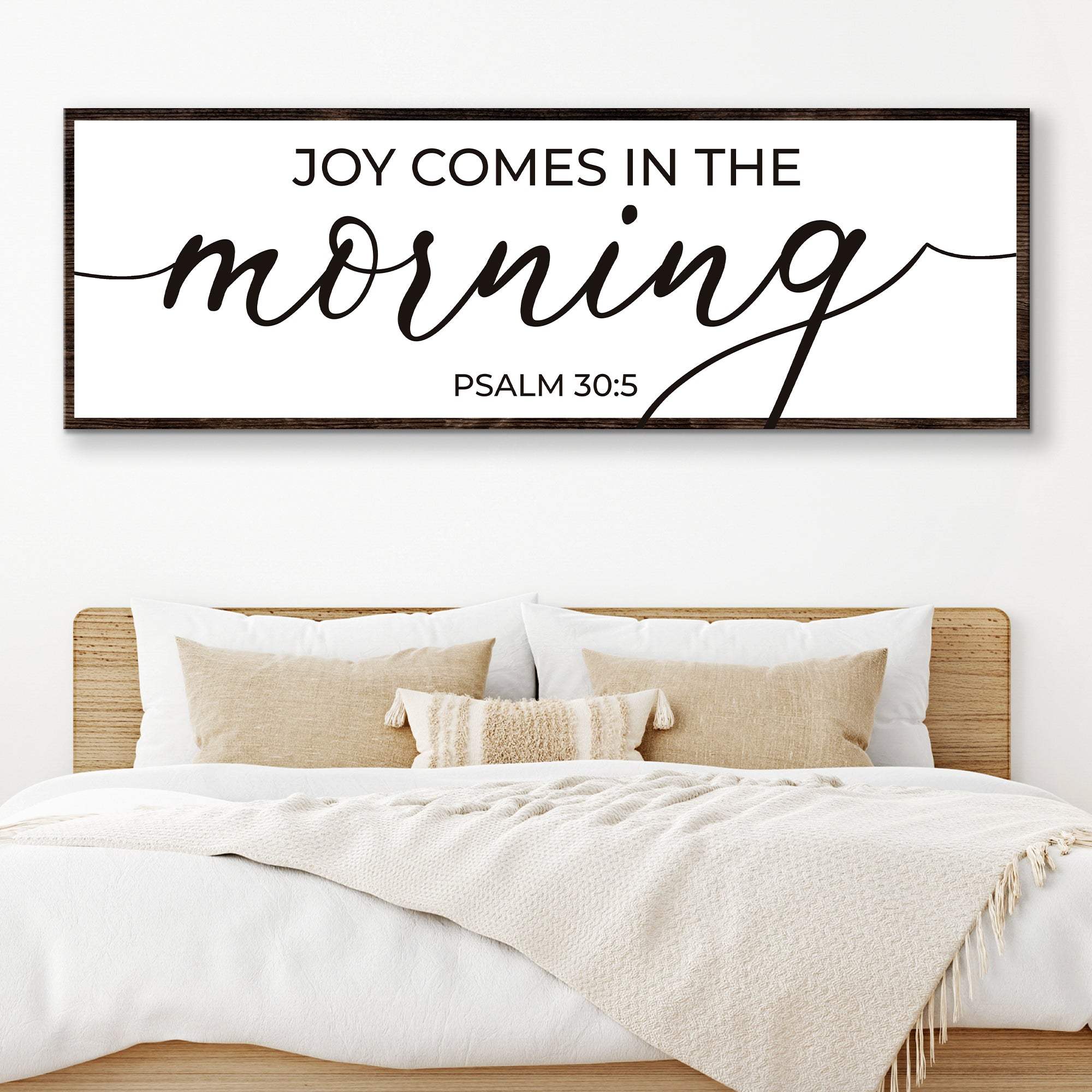 Joy Comes In The Morning Faith Sign III - Image 2
