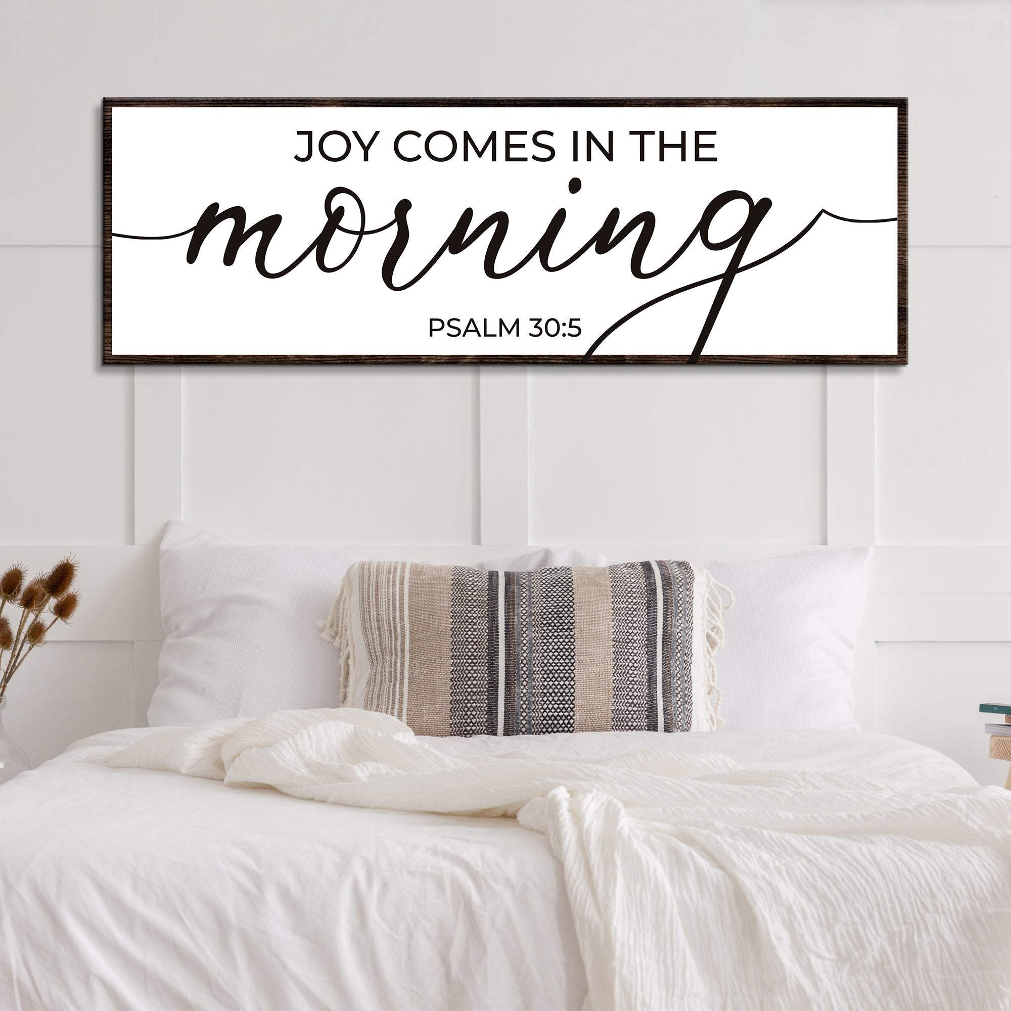 Joy Comes In The Morning Faith Sign III - Image 3