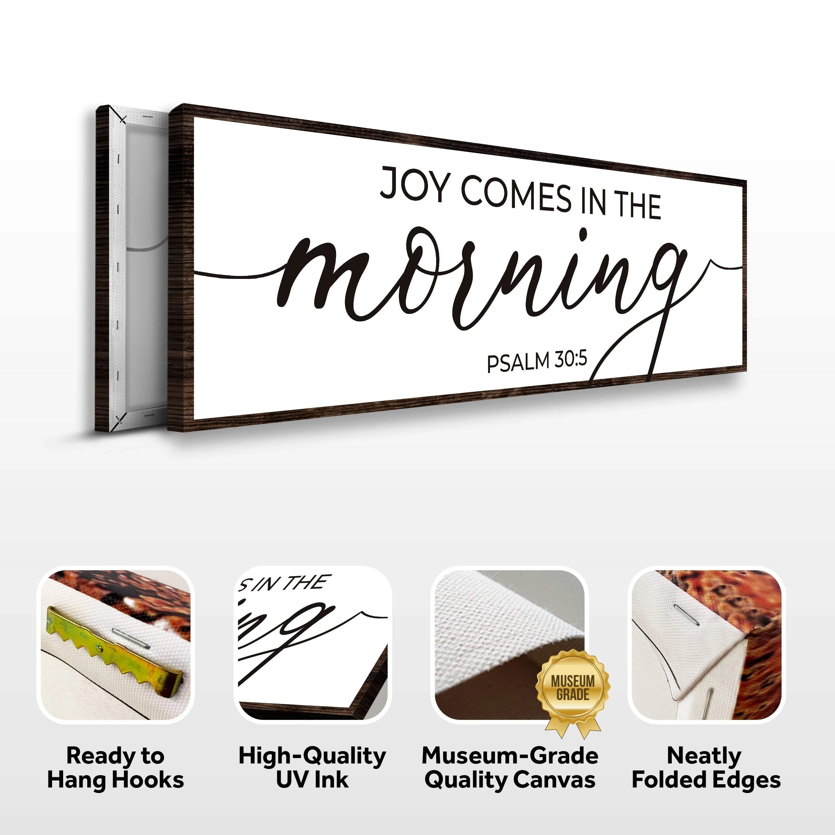 Joy Comes In The Morning Faith Sign III - Image 5