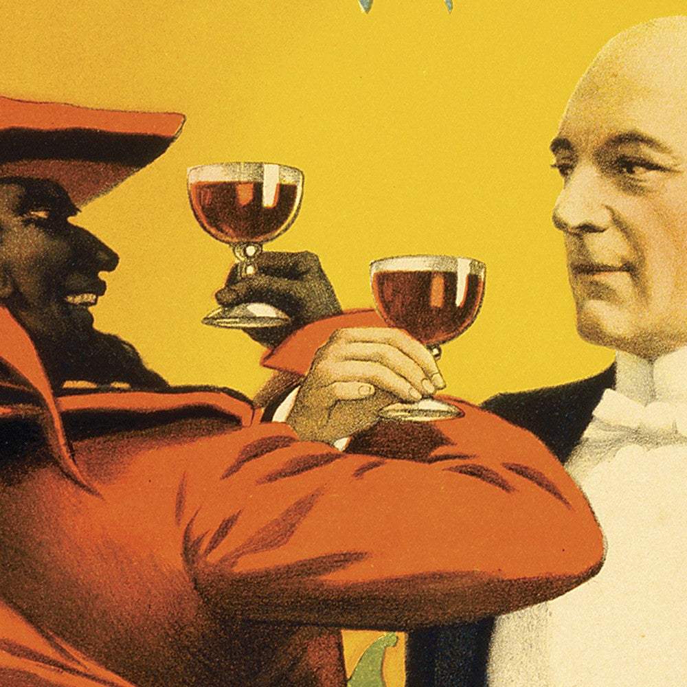 Kellar Having Drinks With The Devil Vintage Magic Unframed Print Wall Art - Image 5