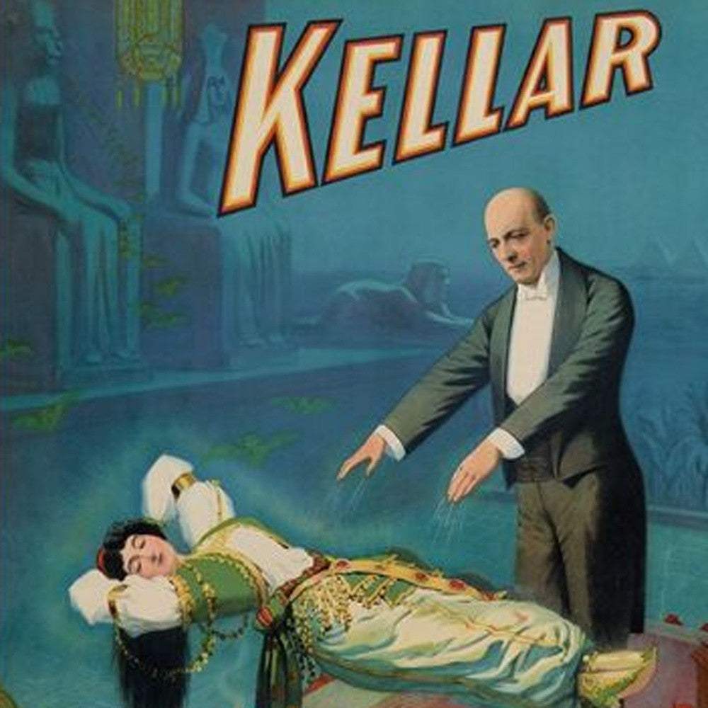 Kellar Levitation Vintage Magic Unframed Print Wall Art - Image 4