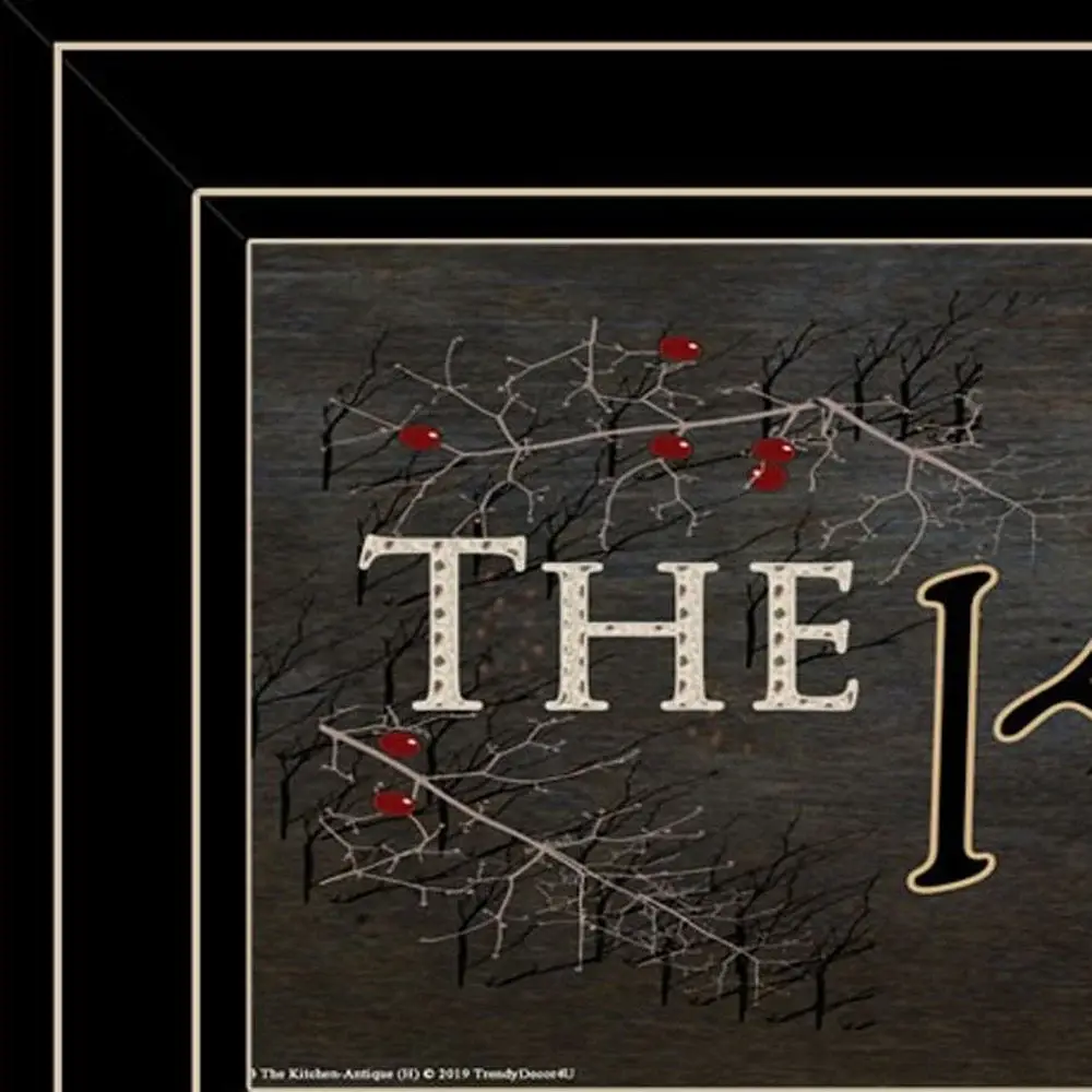 Kitchen is the Heart of the Home 12 Black Framed Print Kitchen Wall Art - Image 4
