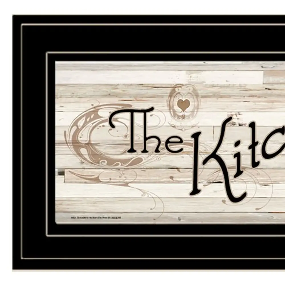 Kitchen is the Heart of the Home 14 Black Framed Print Kitchen Wall Art - Image 3