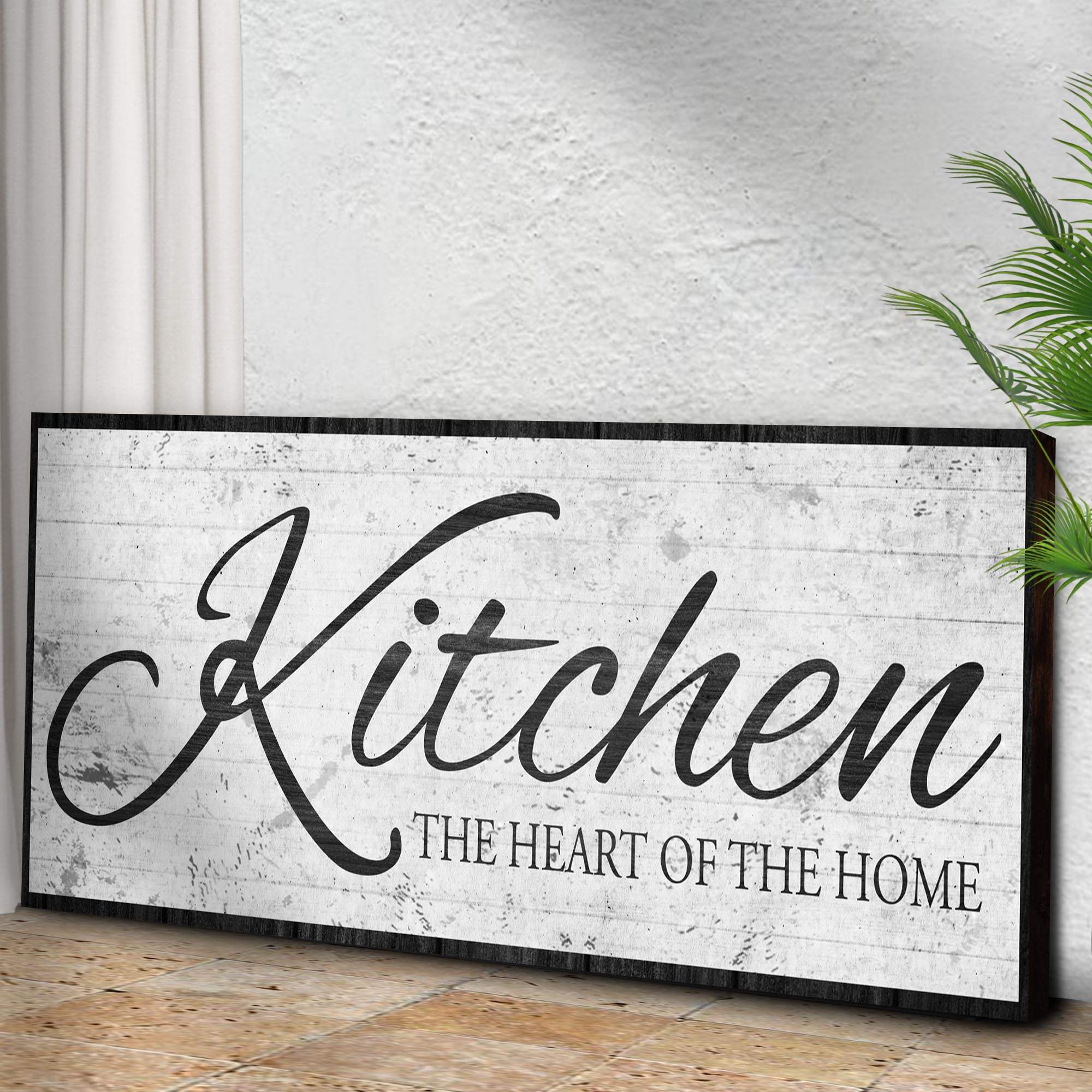 Kitchen Is The Heart Of The Home Sign II - Image 3