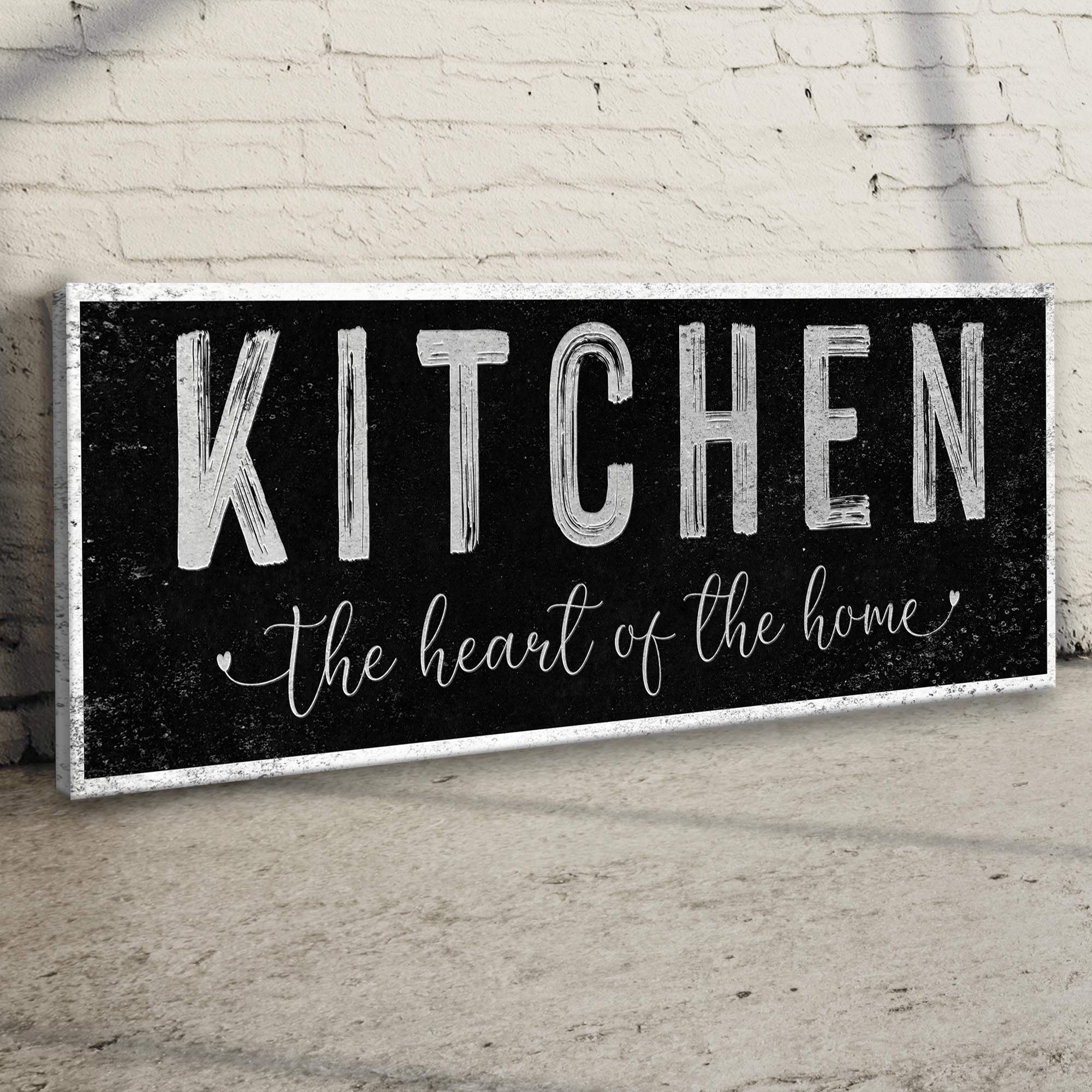 Kitchen Is The Heart Of The Home Sign III - Image 3