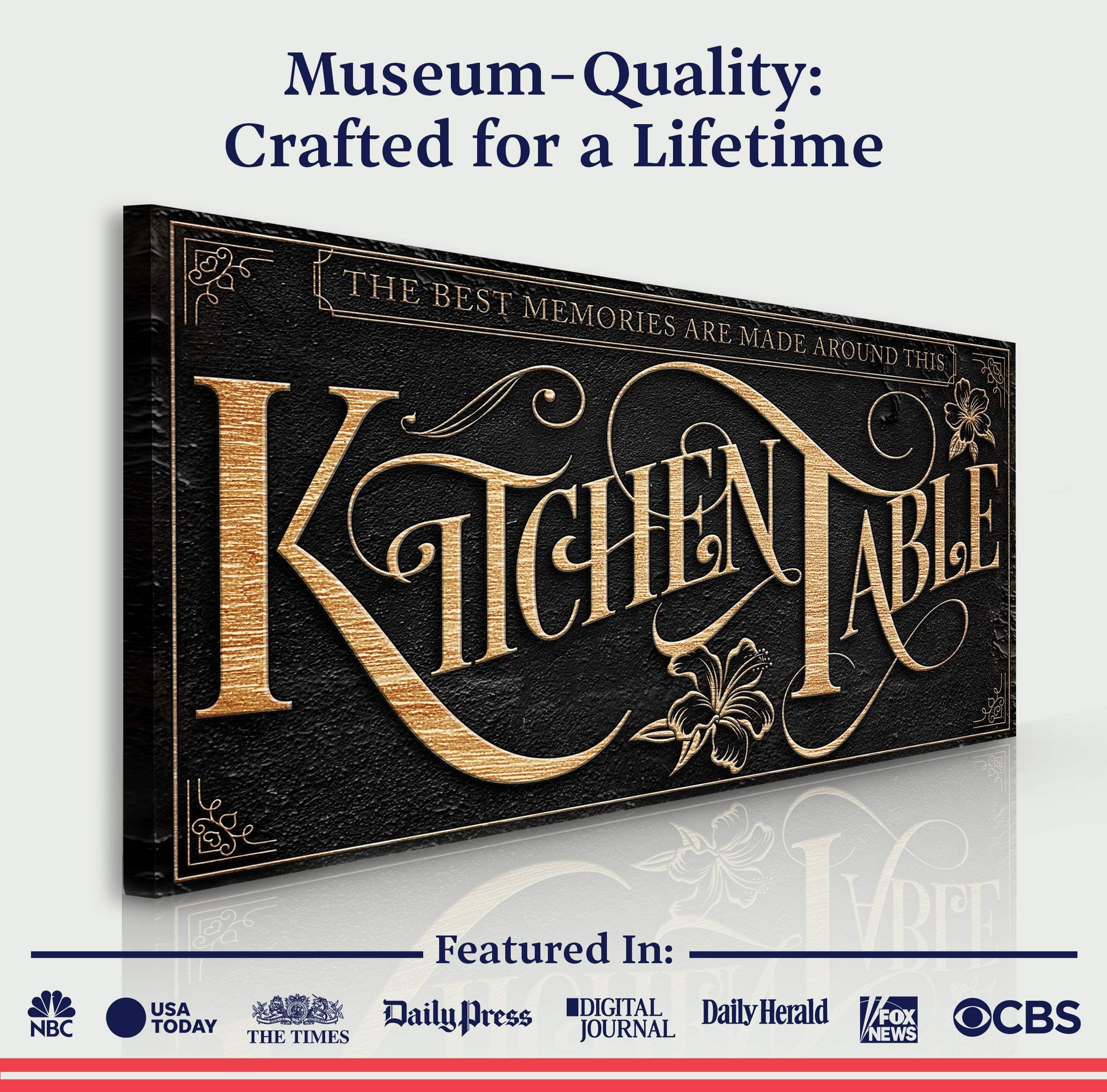 Kitchen Table Sign - Image 4