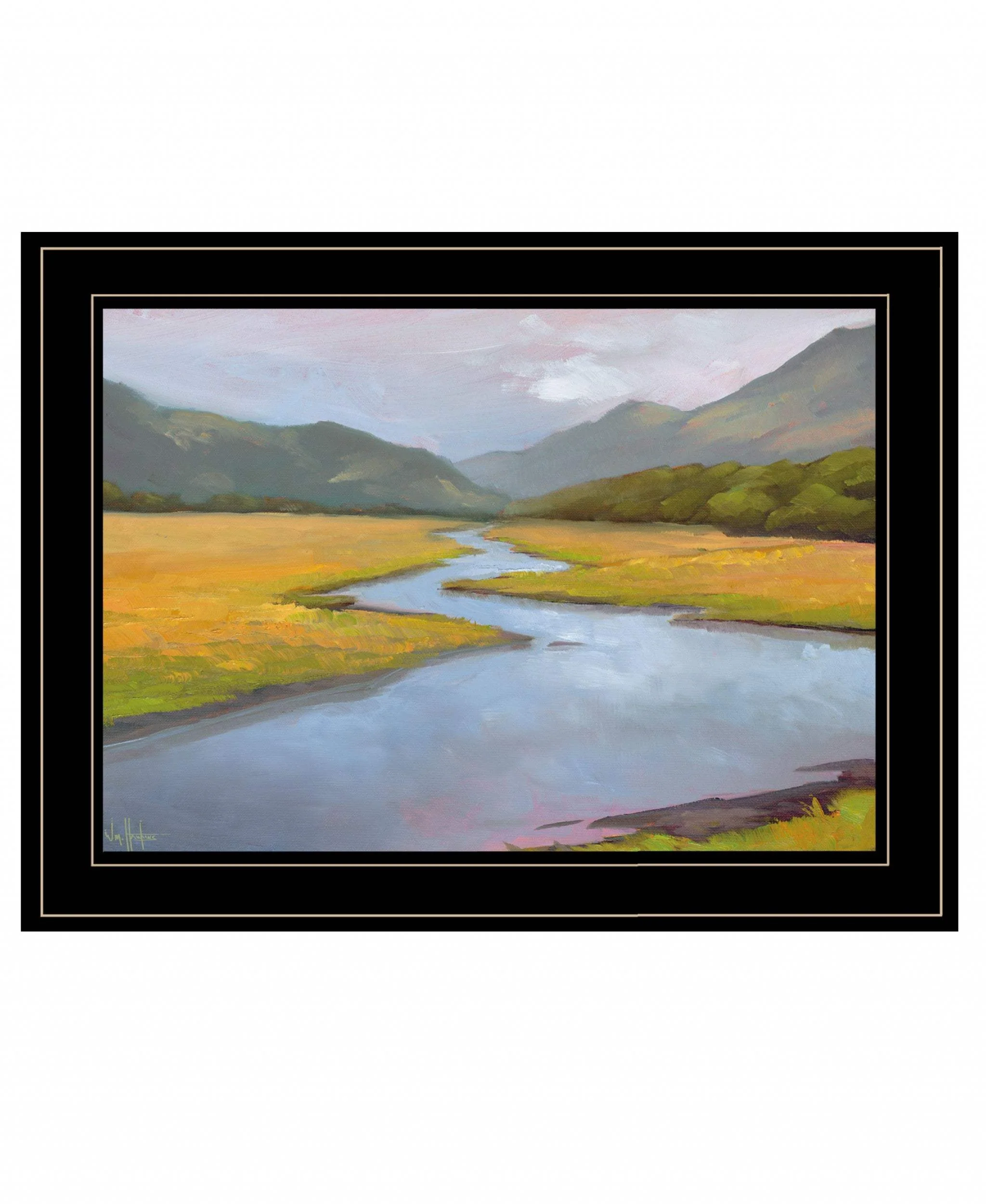 La Historia De La Granja 3 Black Framed Print Wall Art - Image 2