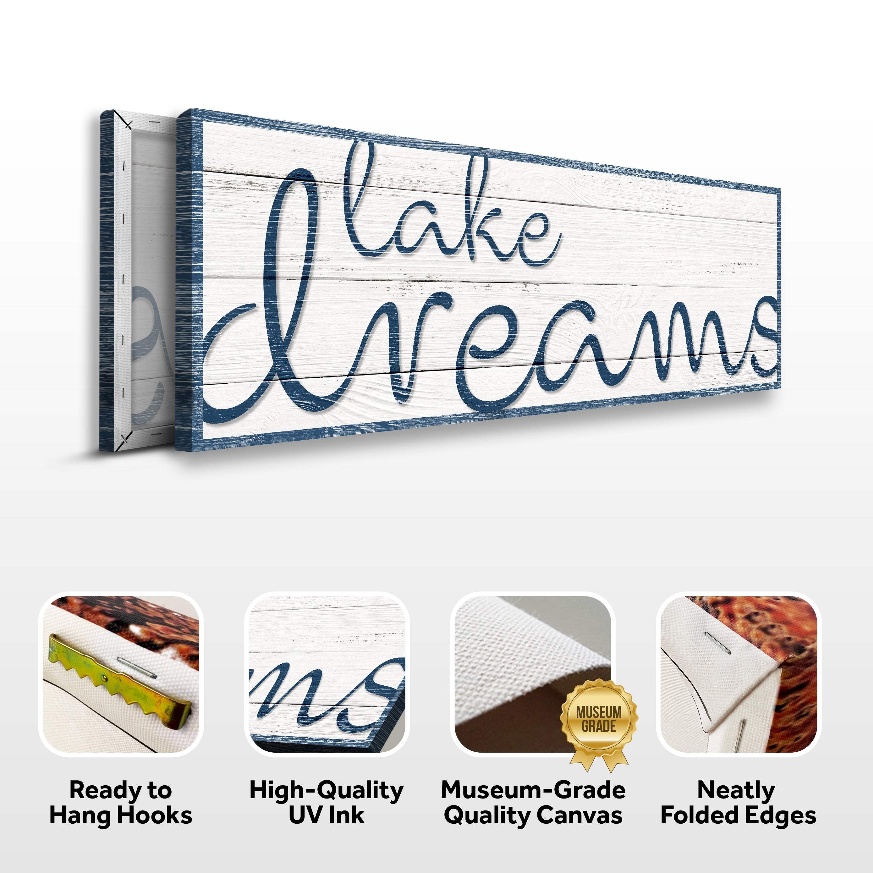 Lake Dreams Sign II - Image 5