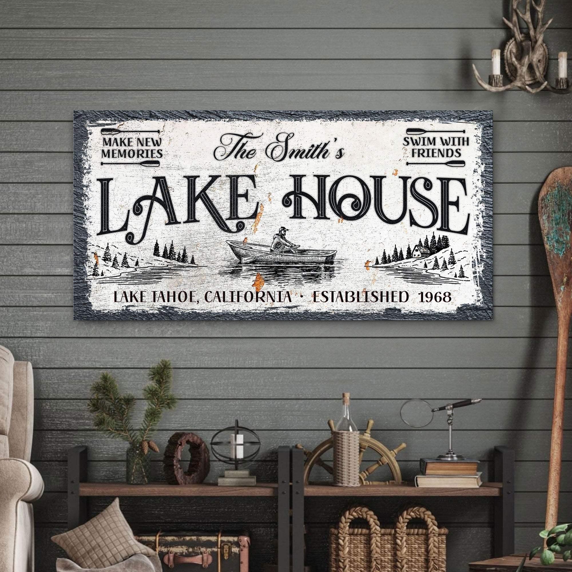 Lake House Sign IX - Image 2