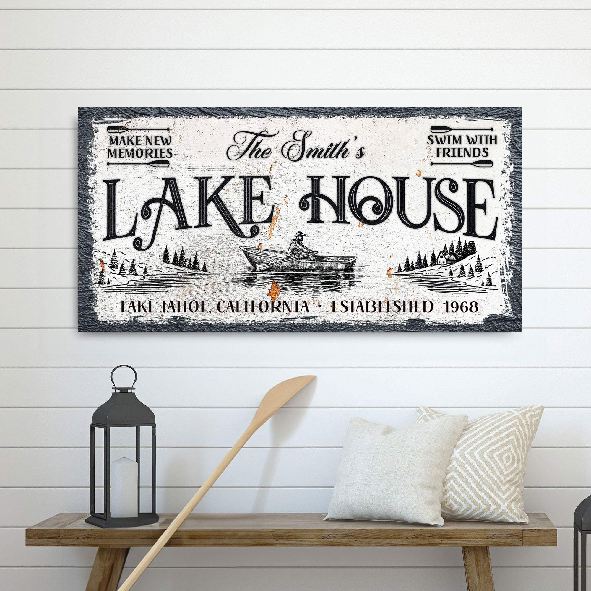 Lake House Sign IX - Image 3