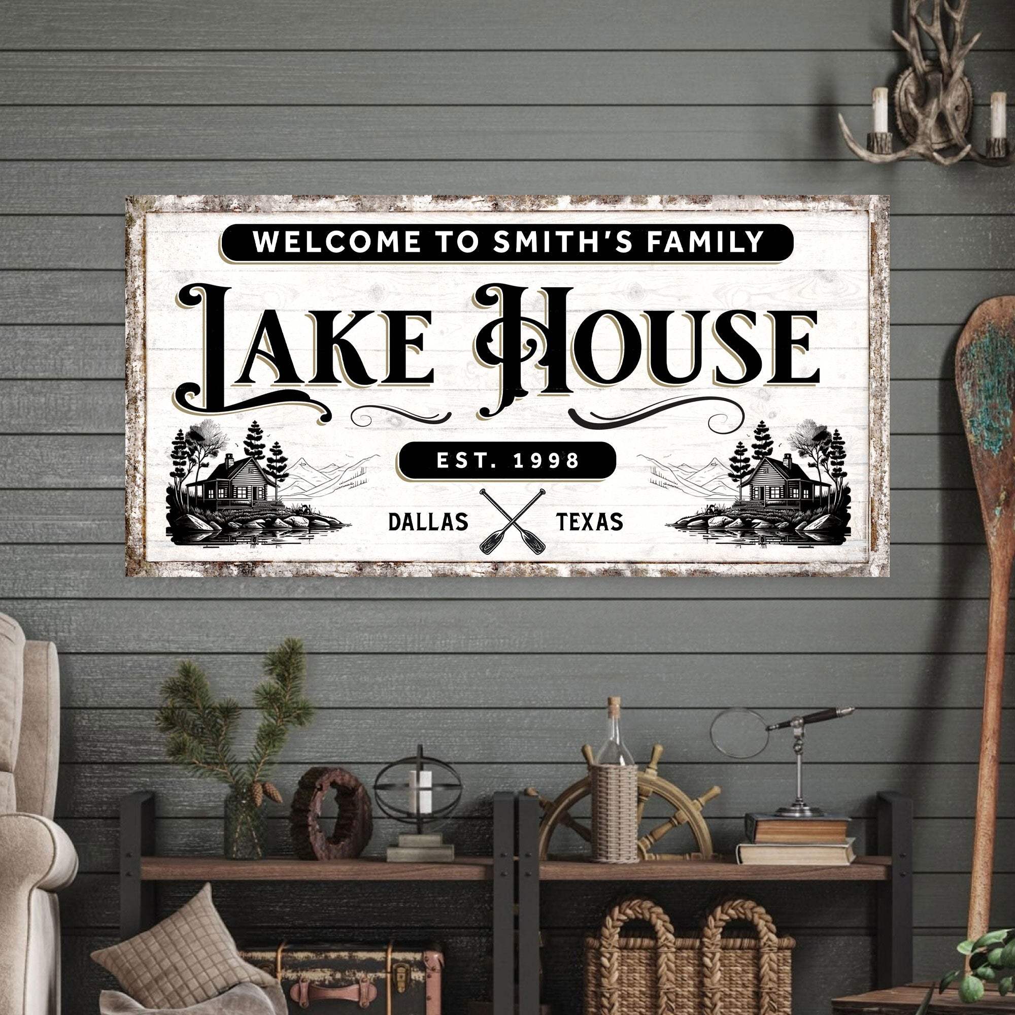 Lake House Sign VIII - Image 2