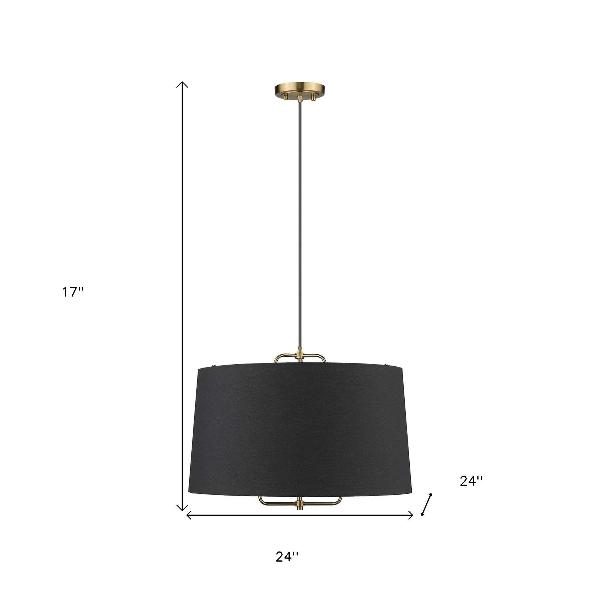 Lamia 3-Light Gold Mini Pendant - Image 8